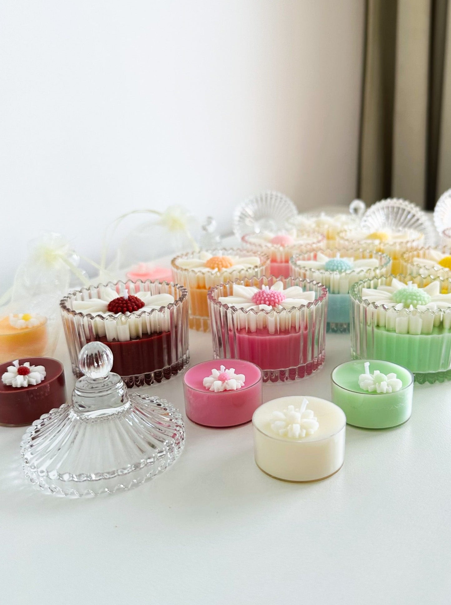 Single Soy Daisy Candle