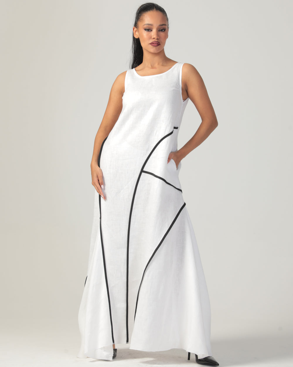 Sabrina Linen Dress