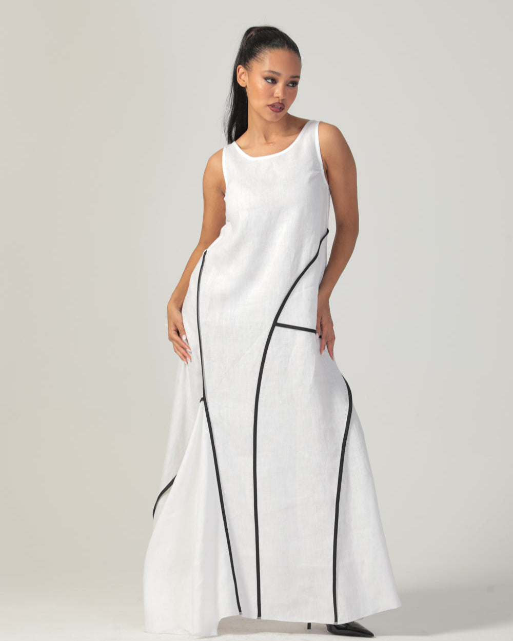 Sabrina Linen Dress