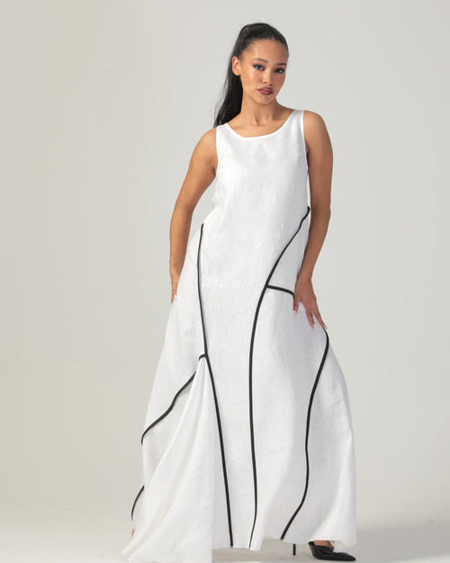 Sabrina Linen Dress
