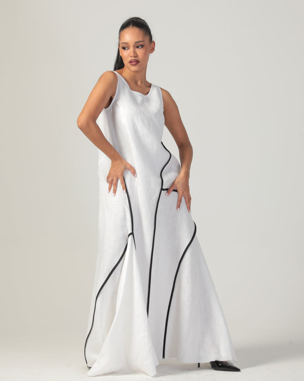 Sabrina Linen Dress