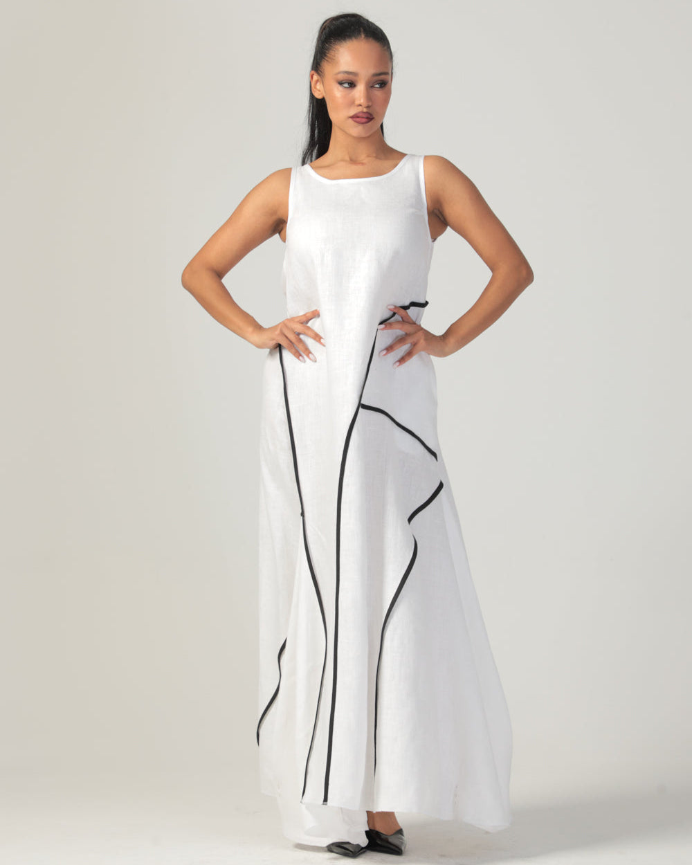 Sabrina Linen Dress