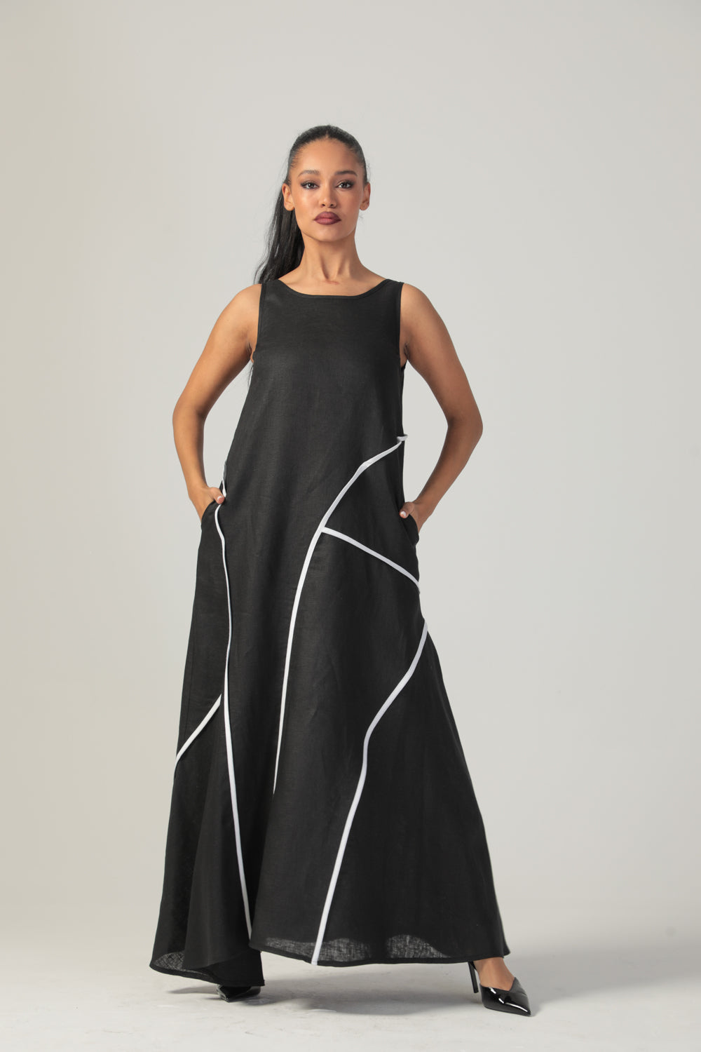 Sabrina Linen Dress