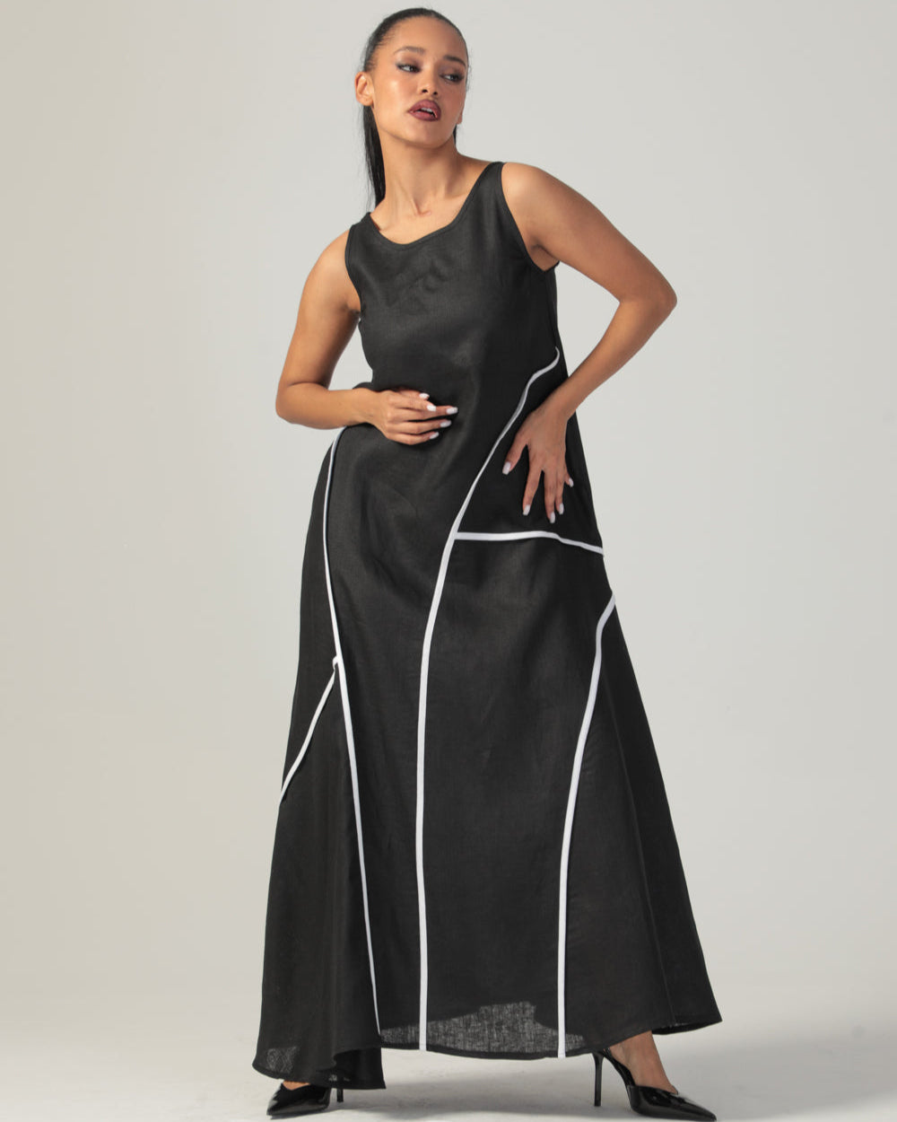 Sabrina Linen Dress