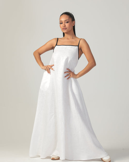Amelia Linen Dress