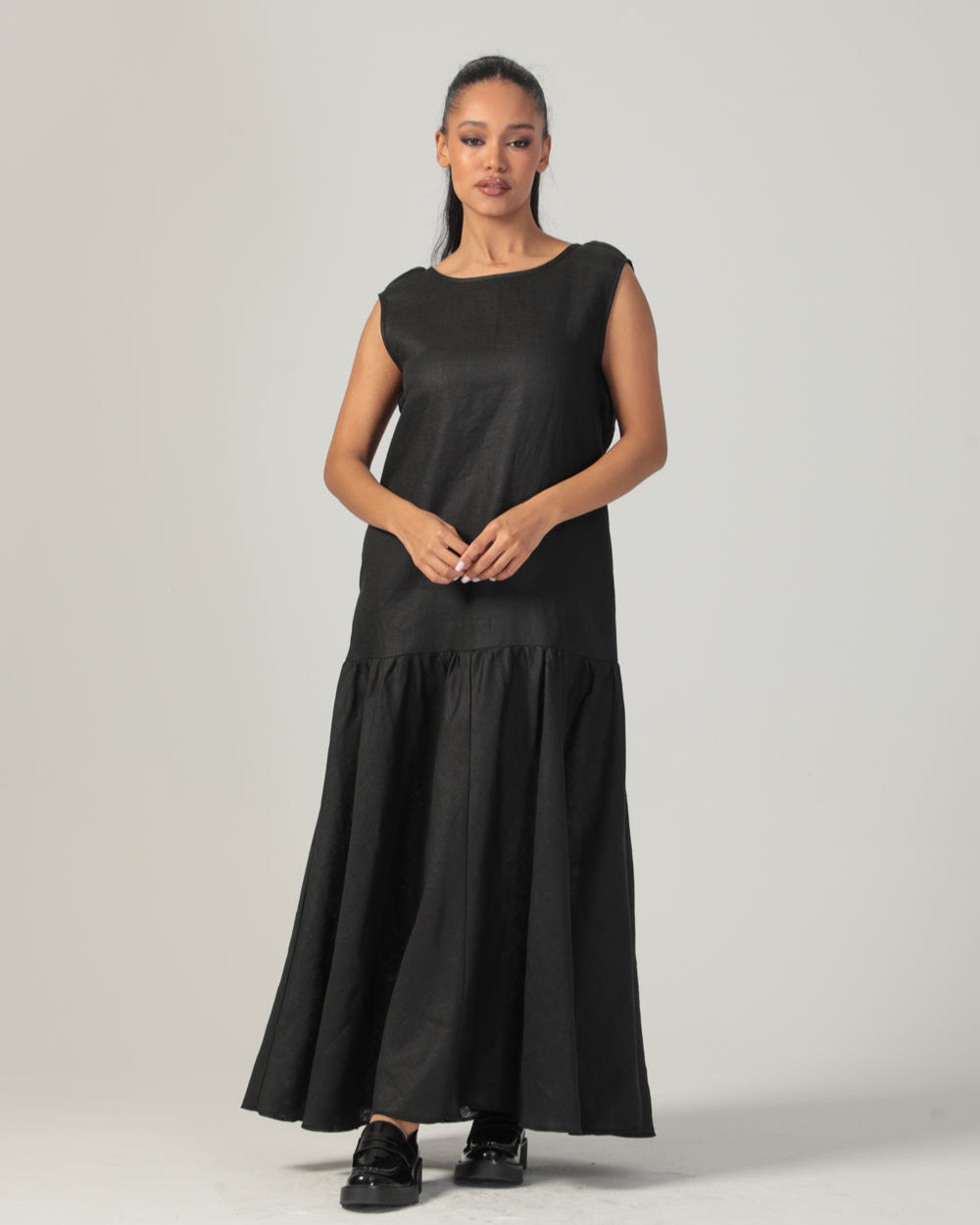 Lilia Linen Dress