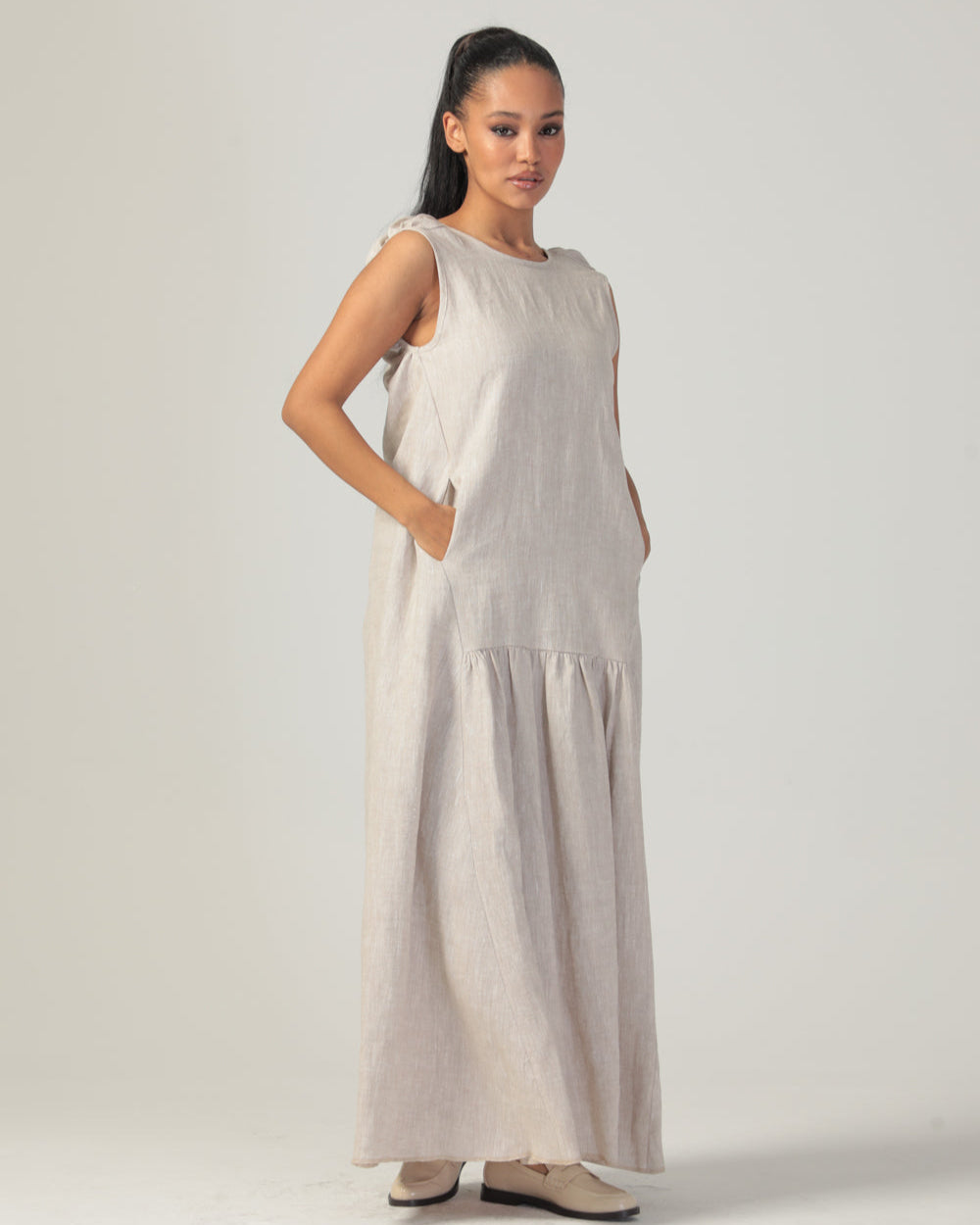 Lilian Linen Dress