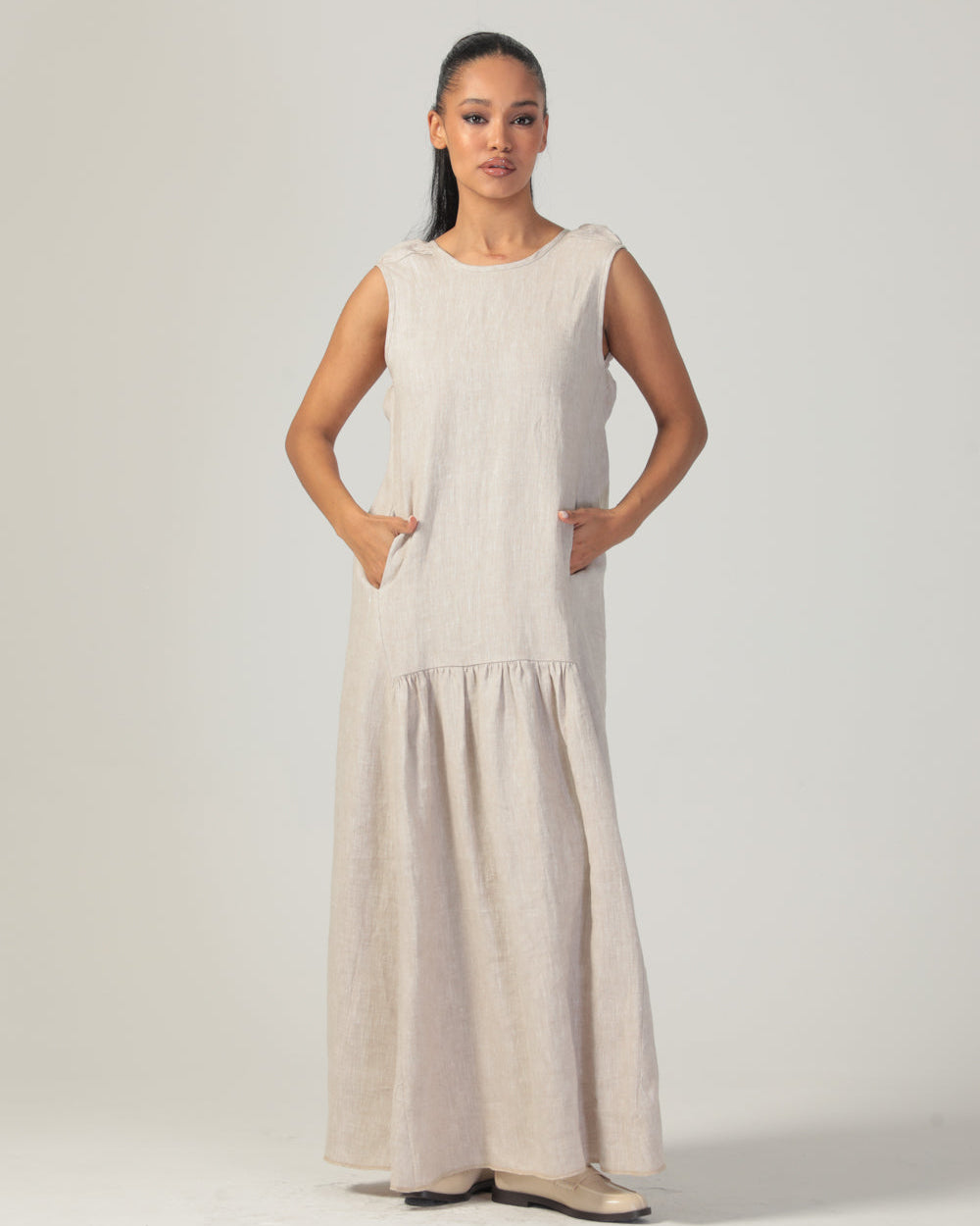 Lilian Linen Dress