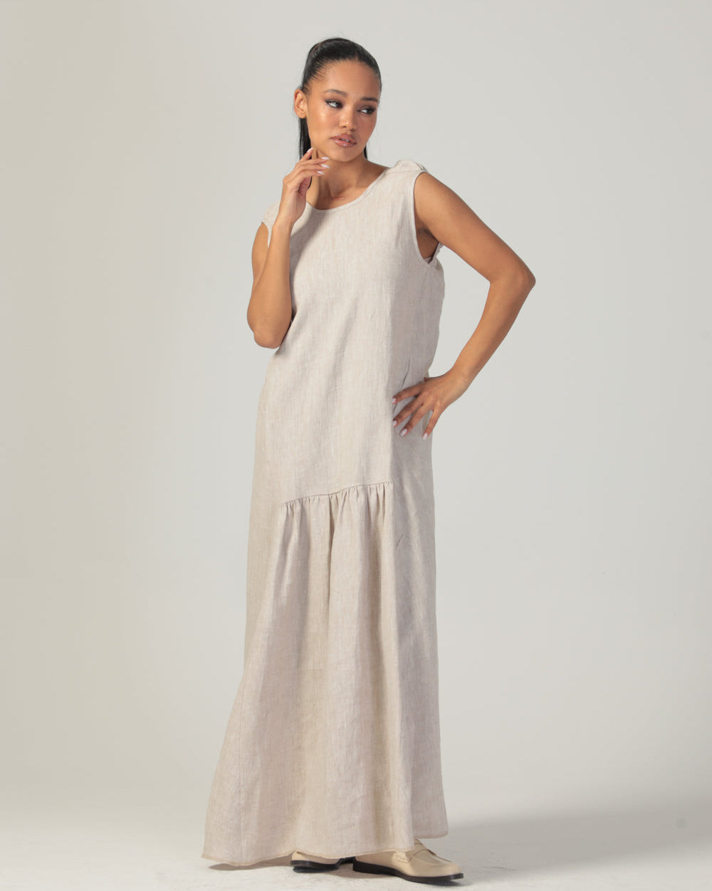 Lilian Linen Dress