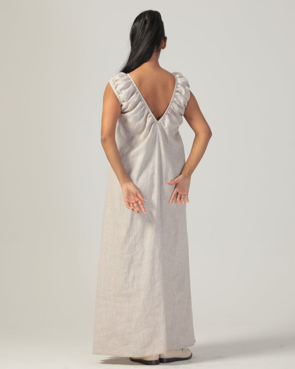 Lilian Linen Dress