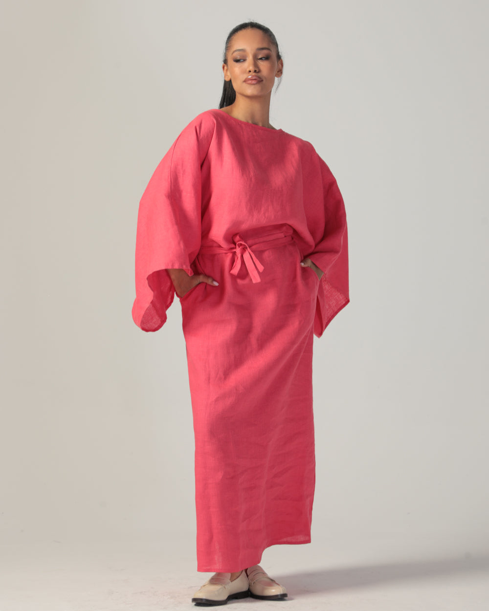 Estelle Linen Dress
