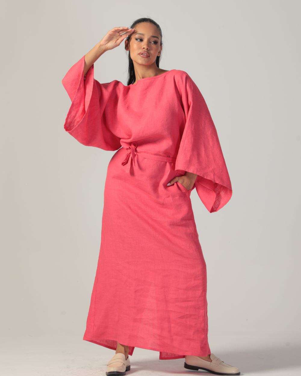 Estelle Linen Dress