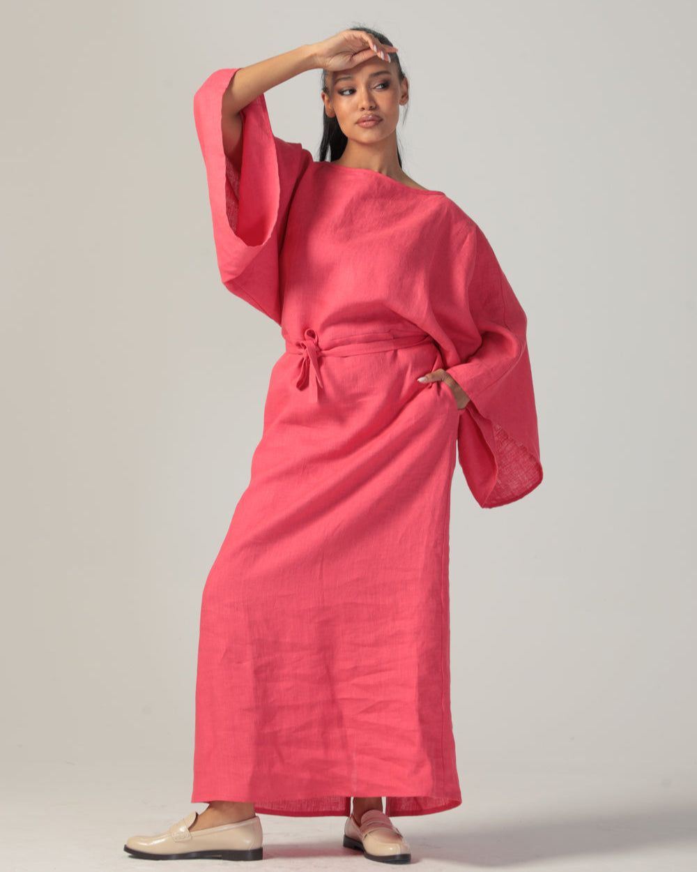 Estelle Linen Dress