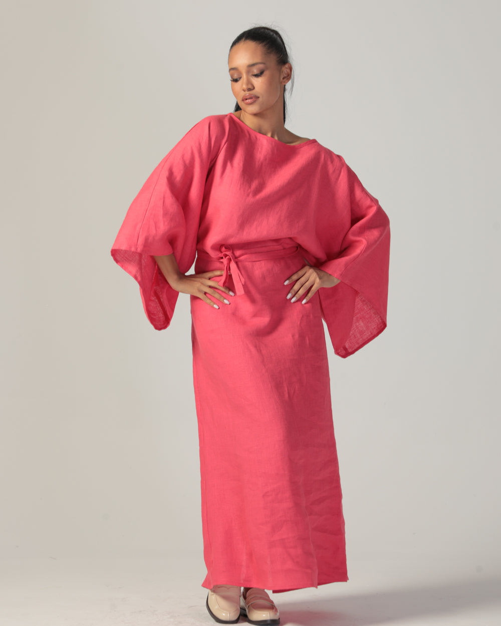 Estelle Linen Dress