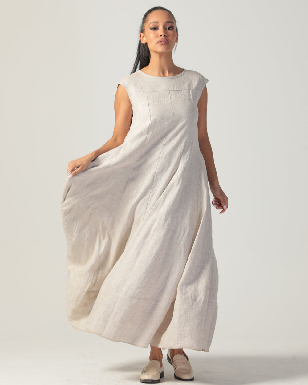 Vera Linen Dress