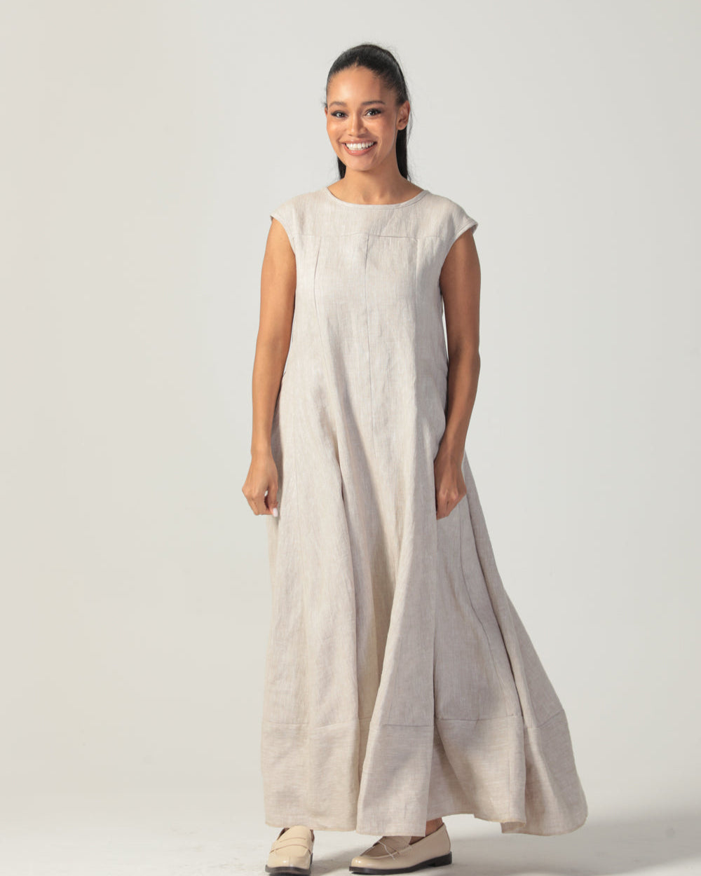 Vera Linen Dress