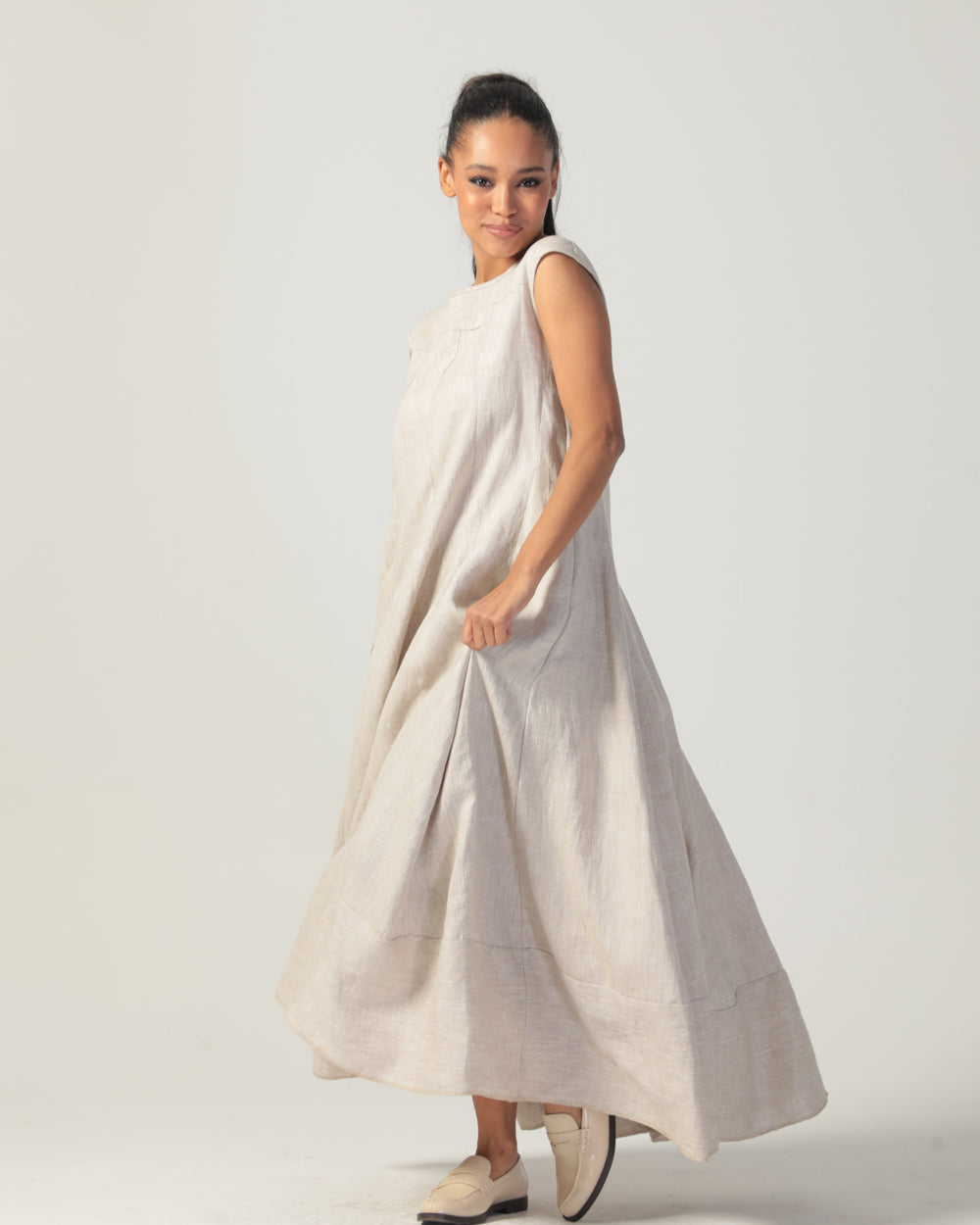 Vera Linen Dress