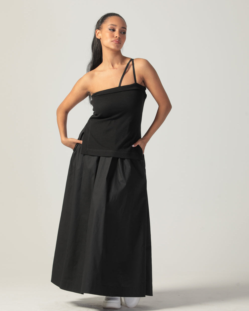 Rowan One-Strap Dress