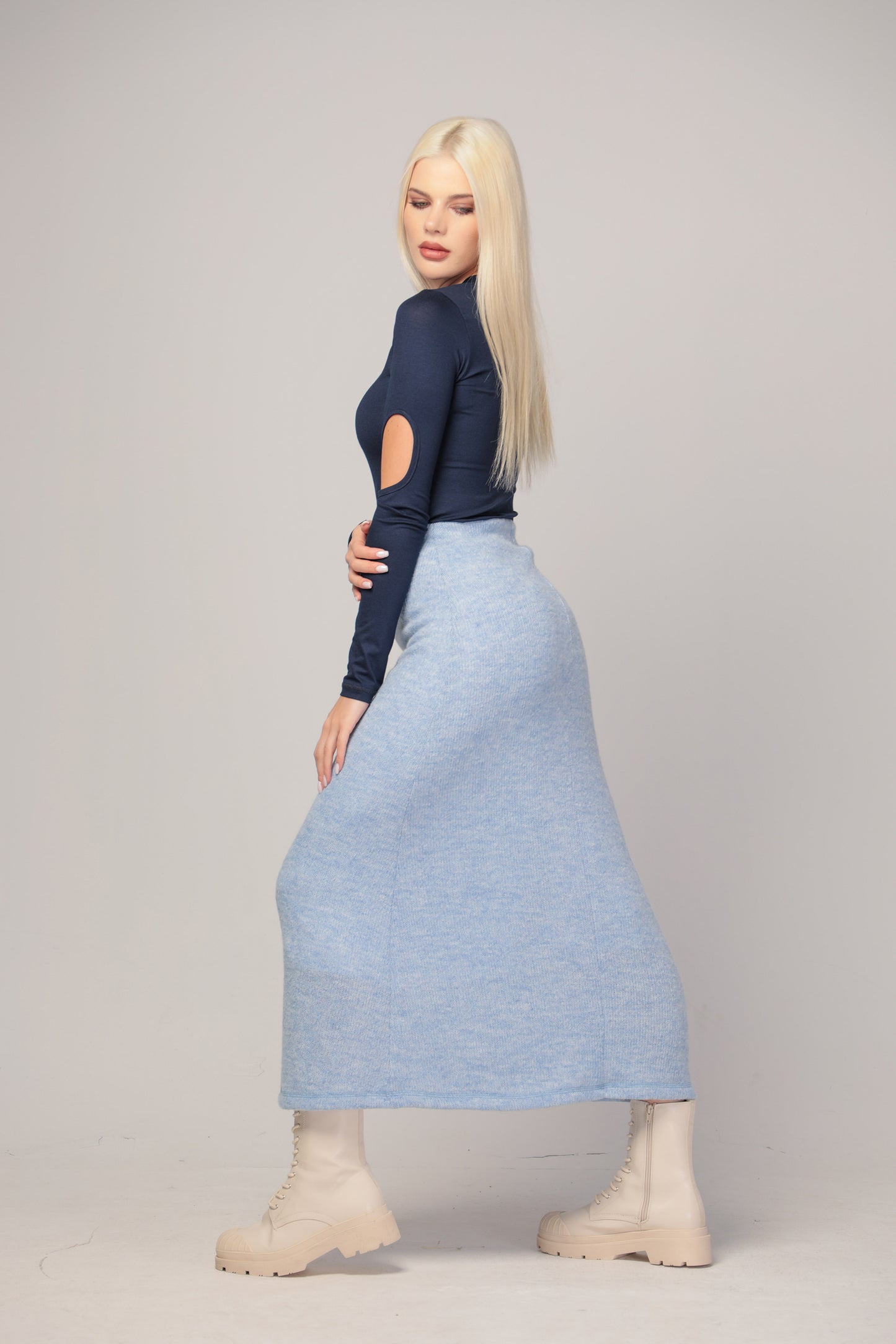 High waist skirt - MILANA
