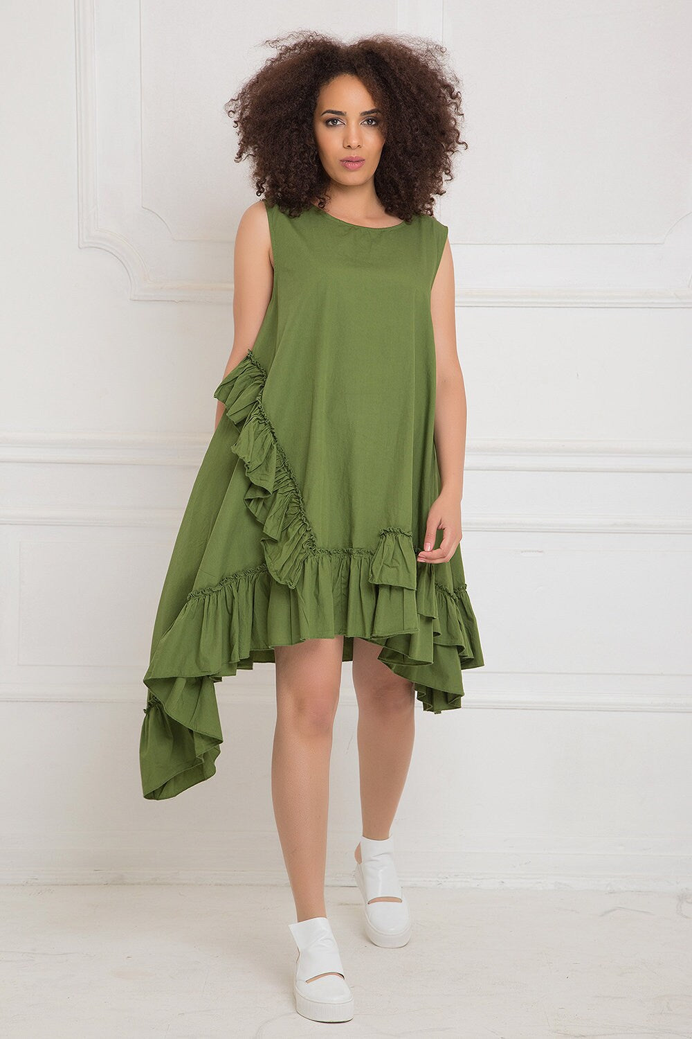 Sleeveless Summer Dress - LEILAH