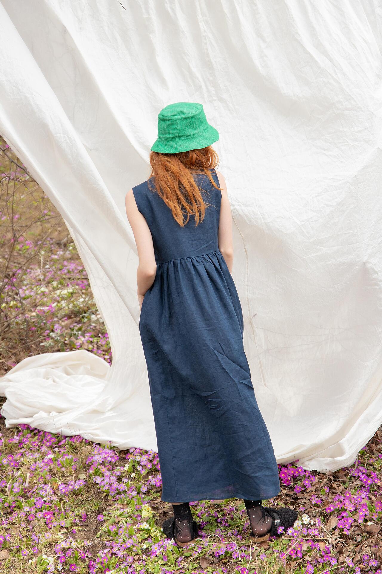 Linen Dress YENTE