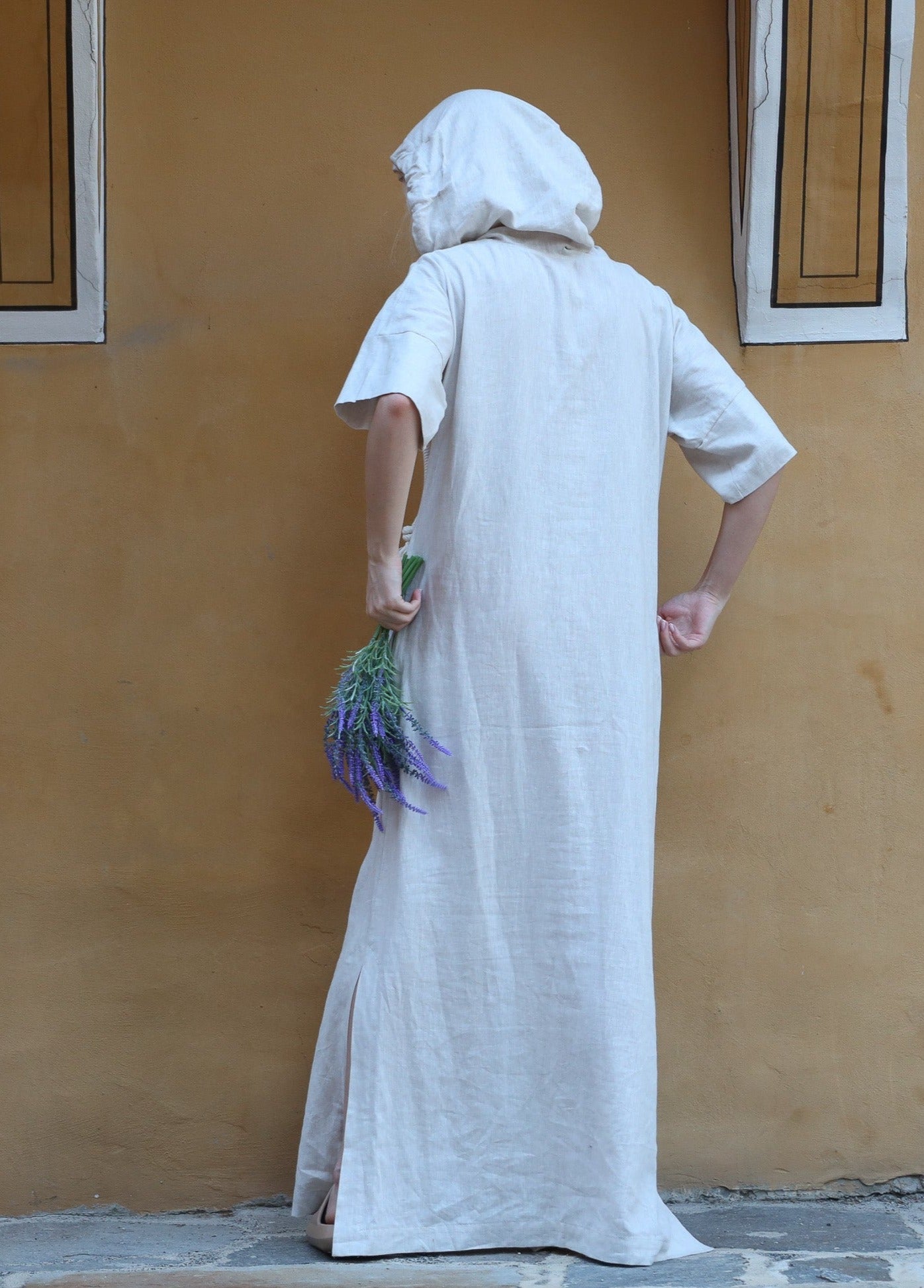 Maxi Linen Dress - FEREZ