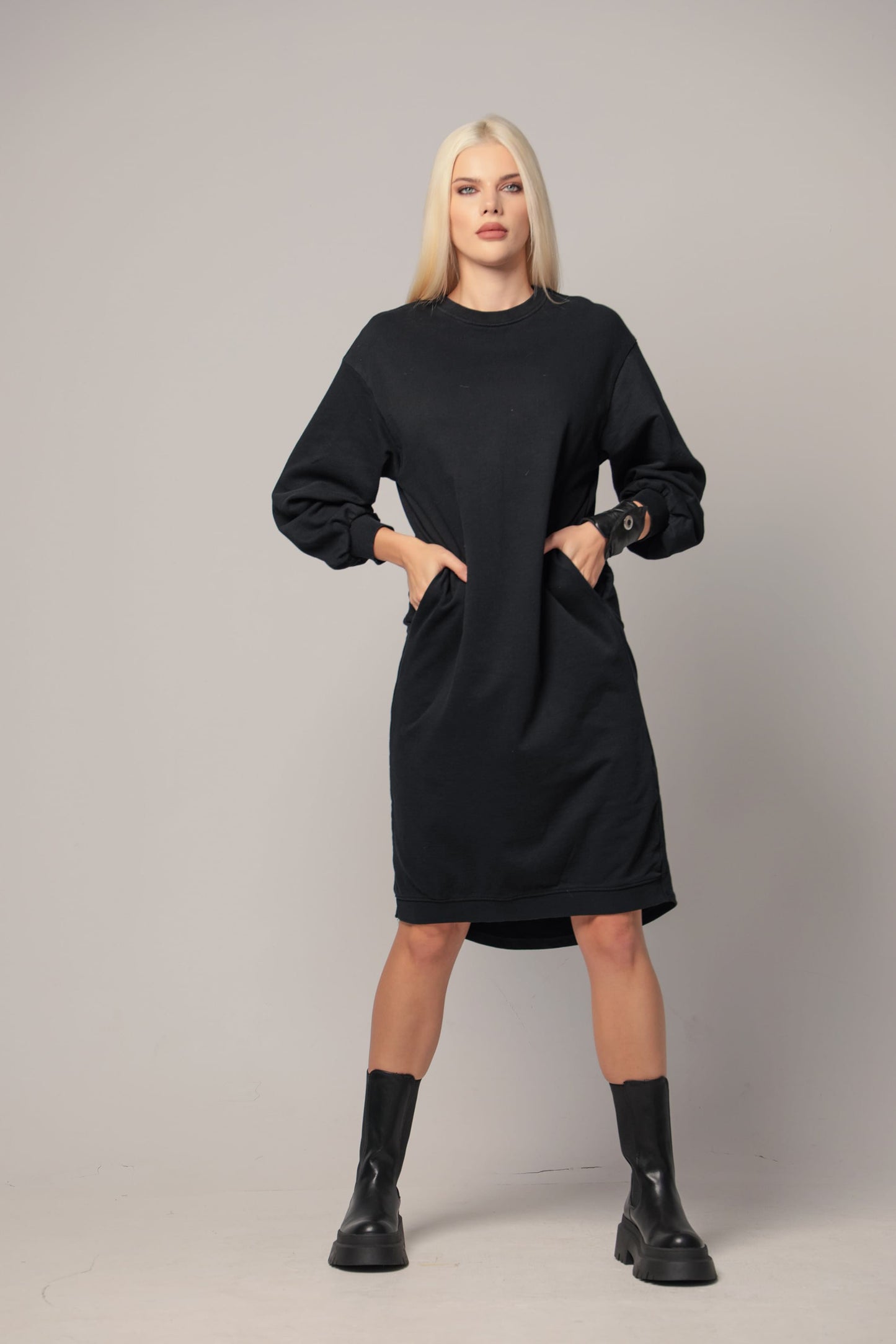 Midi sweatshirt dress - ERIAL