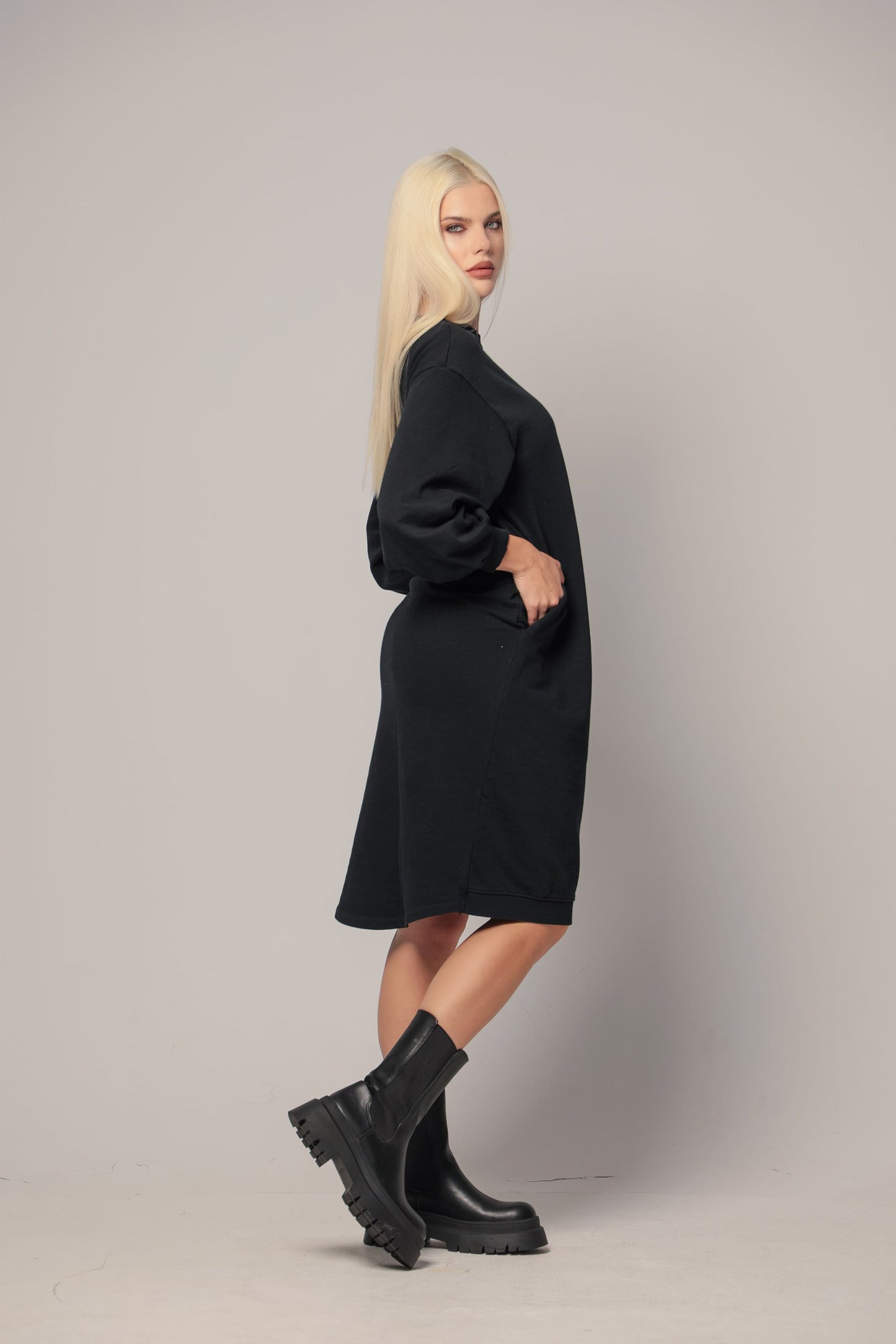 Midi sweatshirt dress - ERIAL
