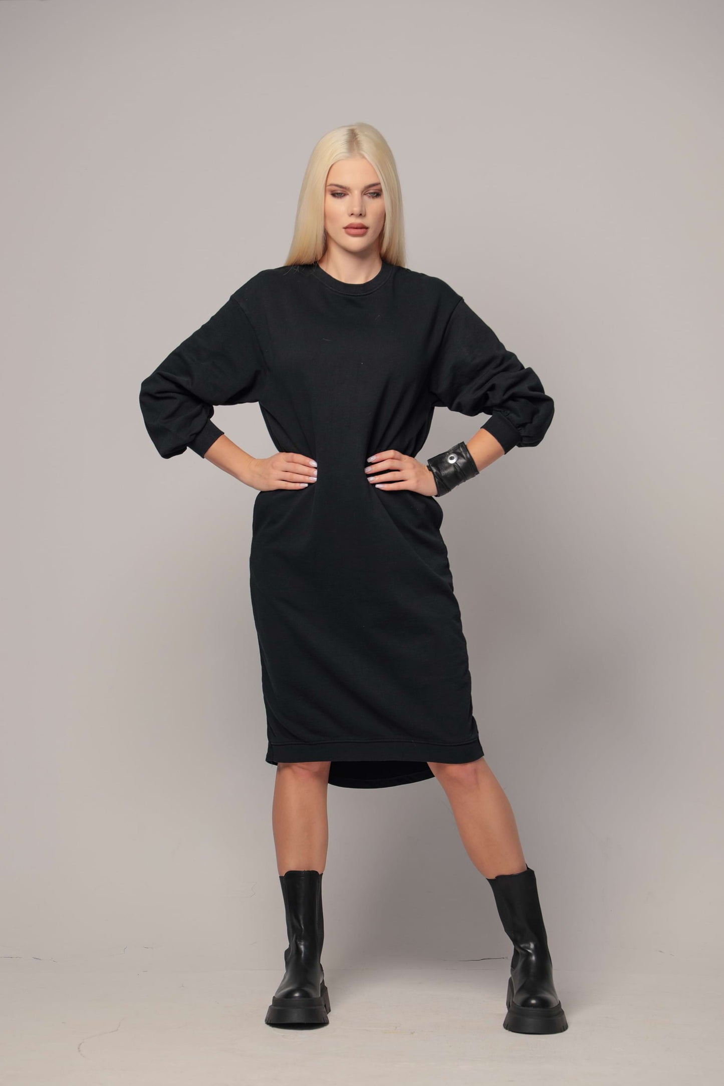 Midi sweatshirt dress - ERIAL