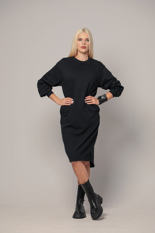 Midi sweatshirt dress - ERIAL