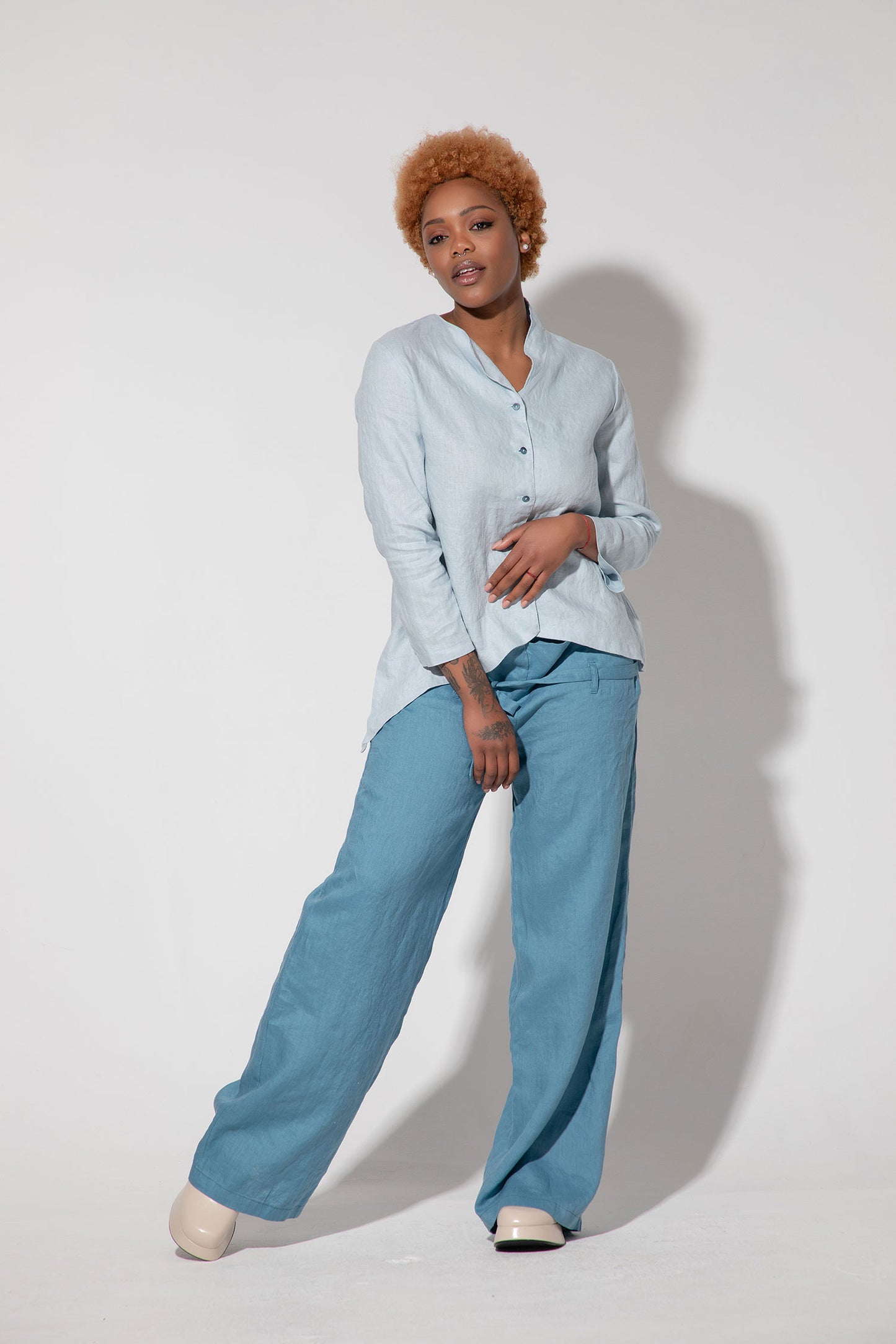 Stylish Linen Pants - TOVA