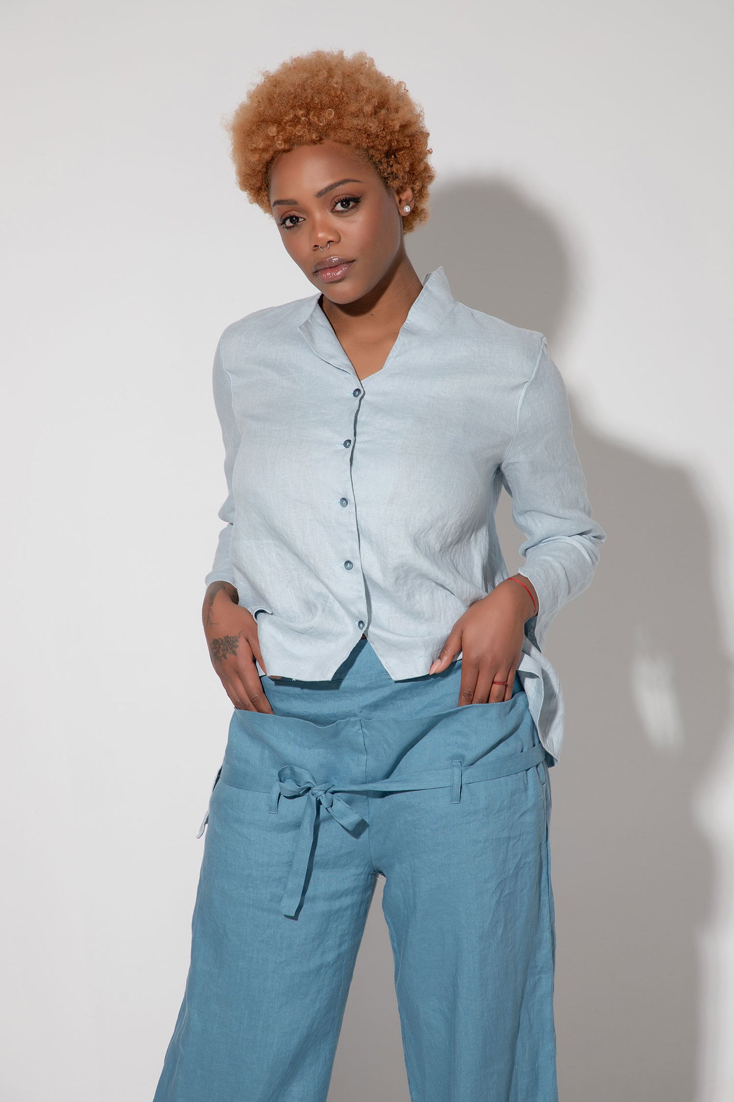 Stylish Linen Pants - TOVA