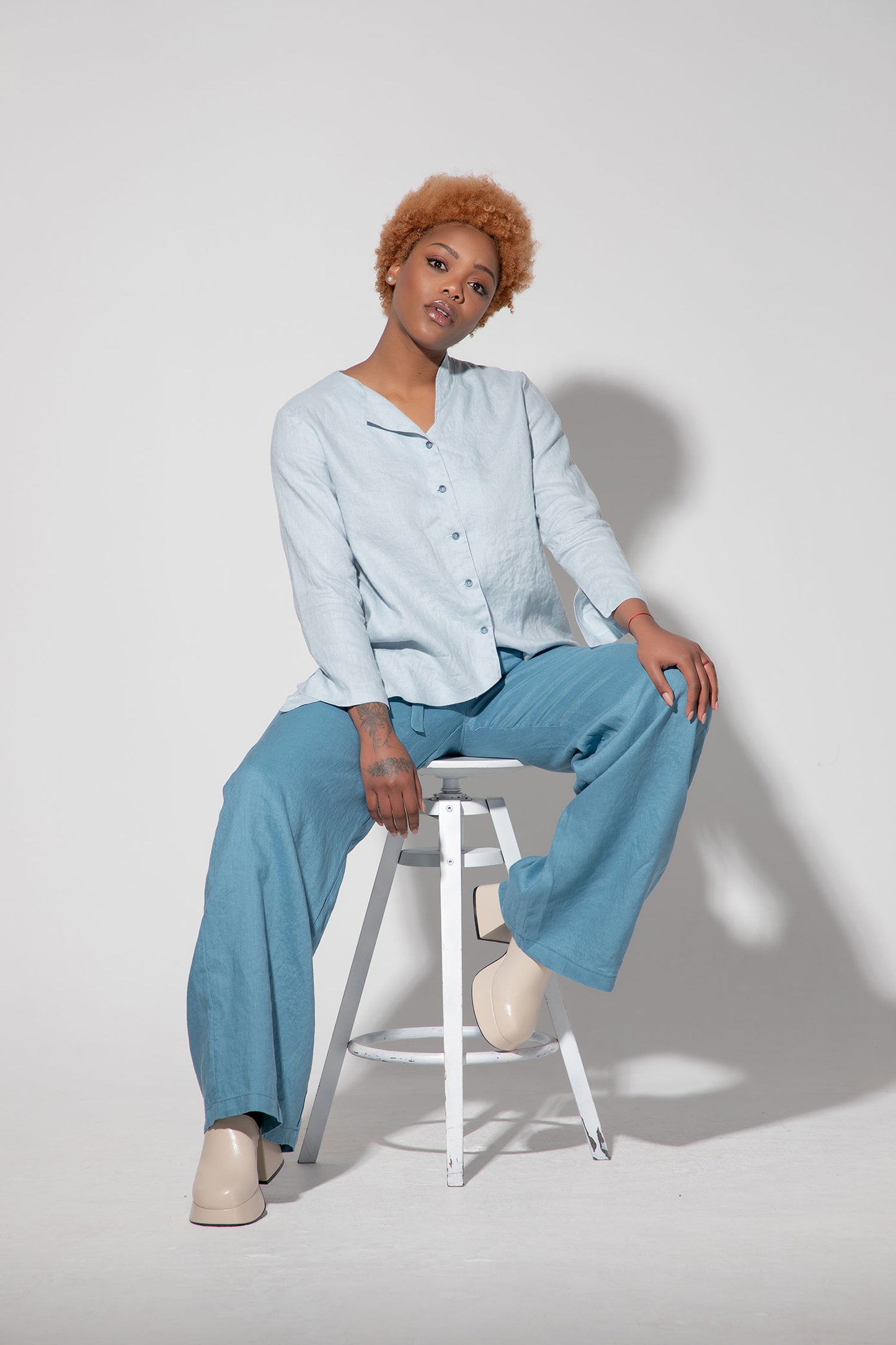 Stylish Linen Pants - TOVA