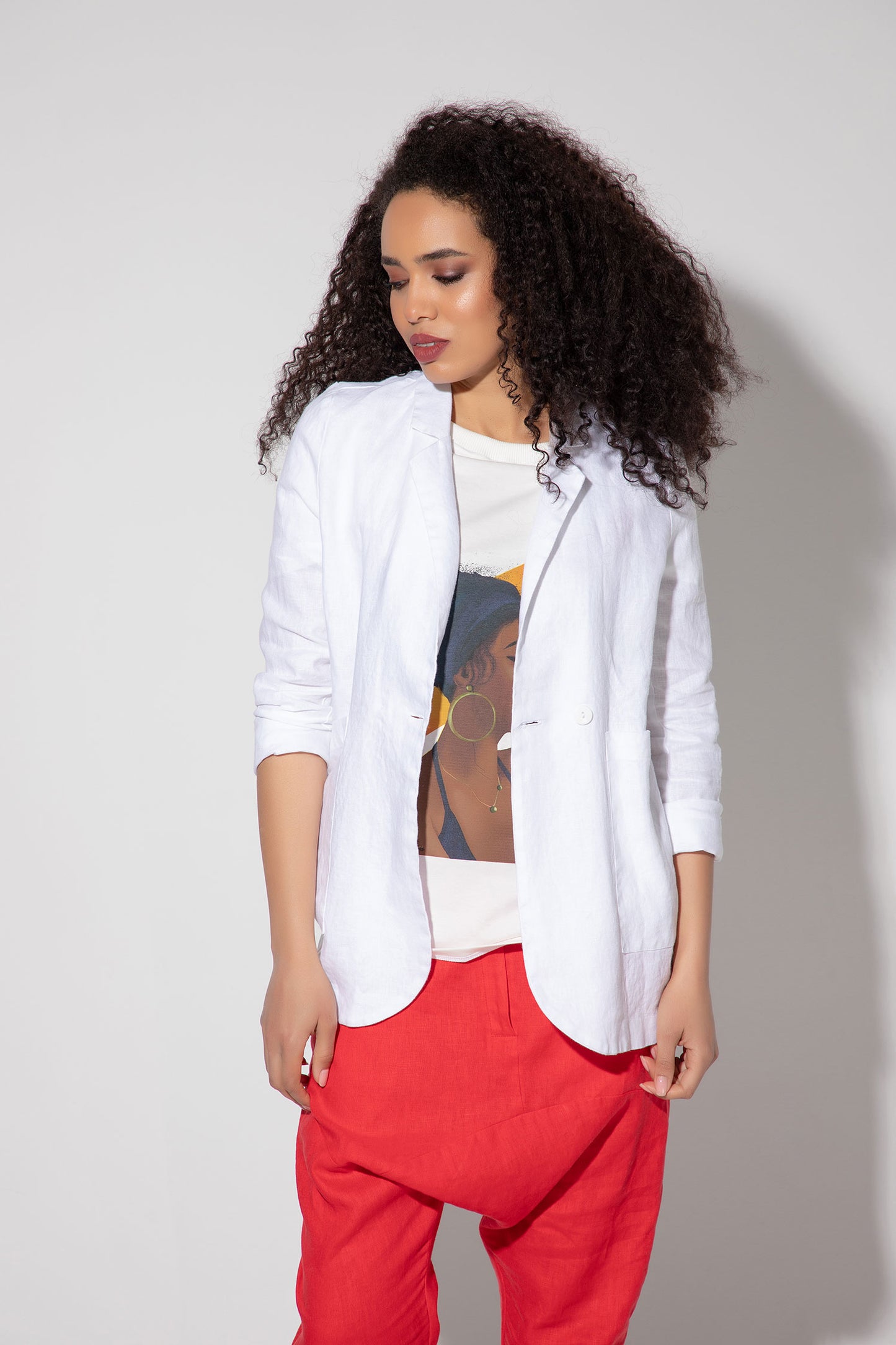 Linen Jacket - SHIVANI