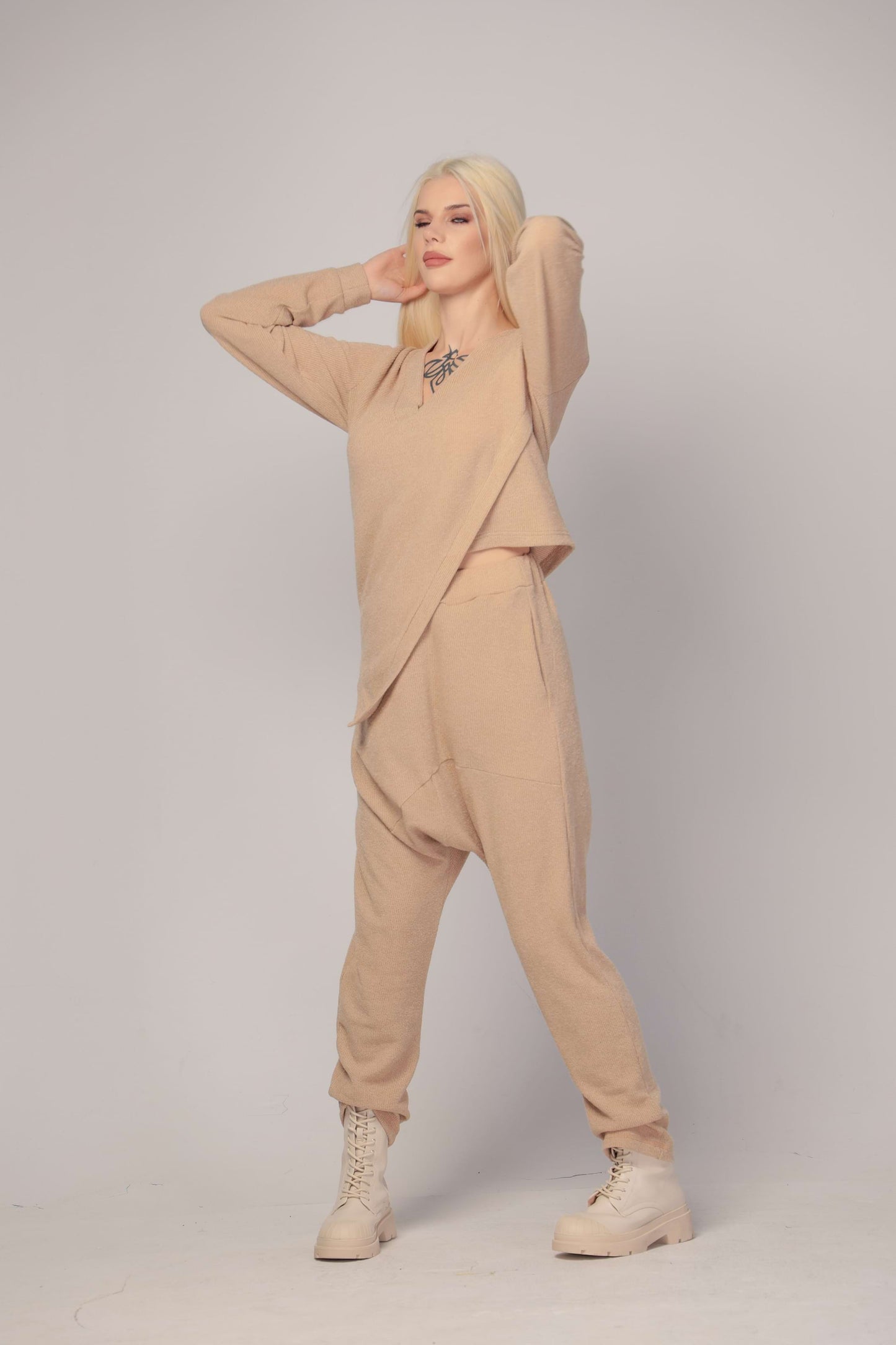 Drop crotch pants - HESTIA