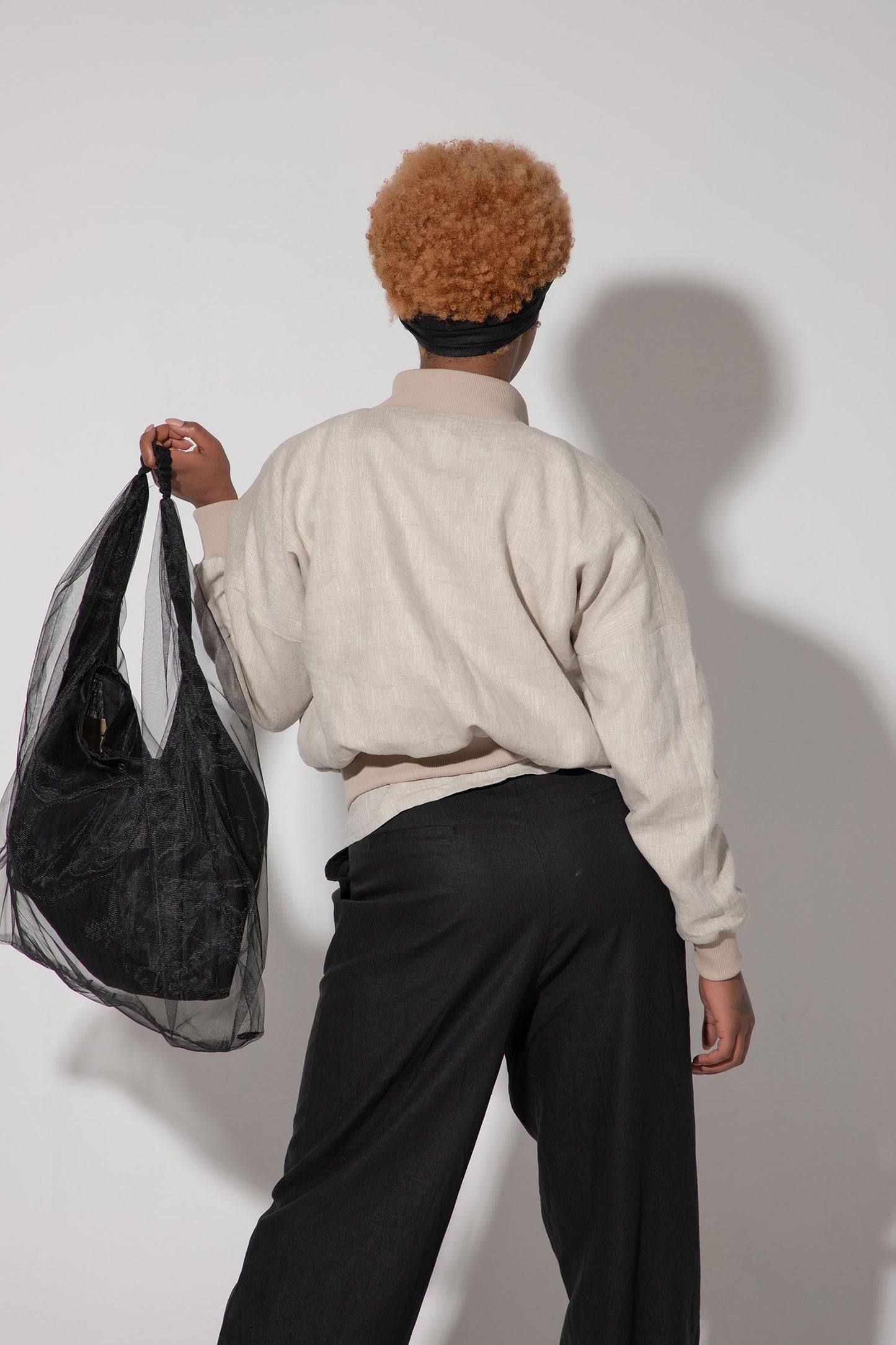 Linen Short Jacket - NUDARA