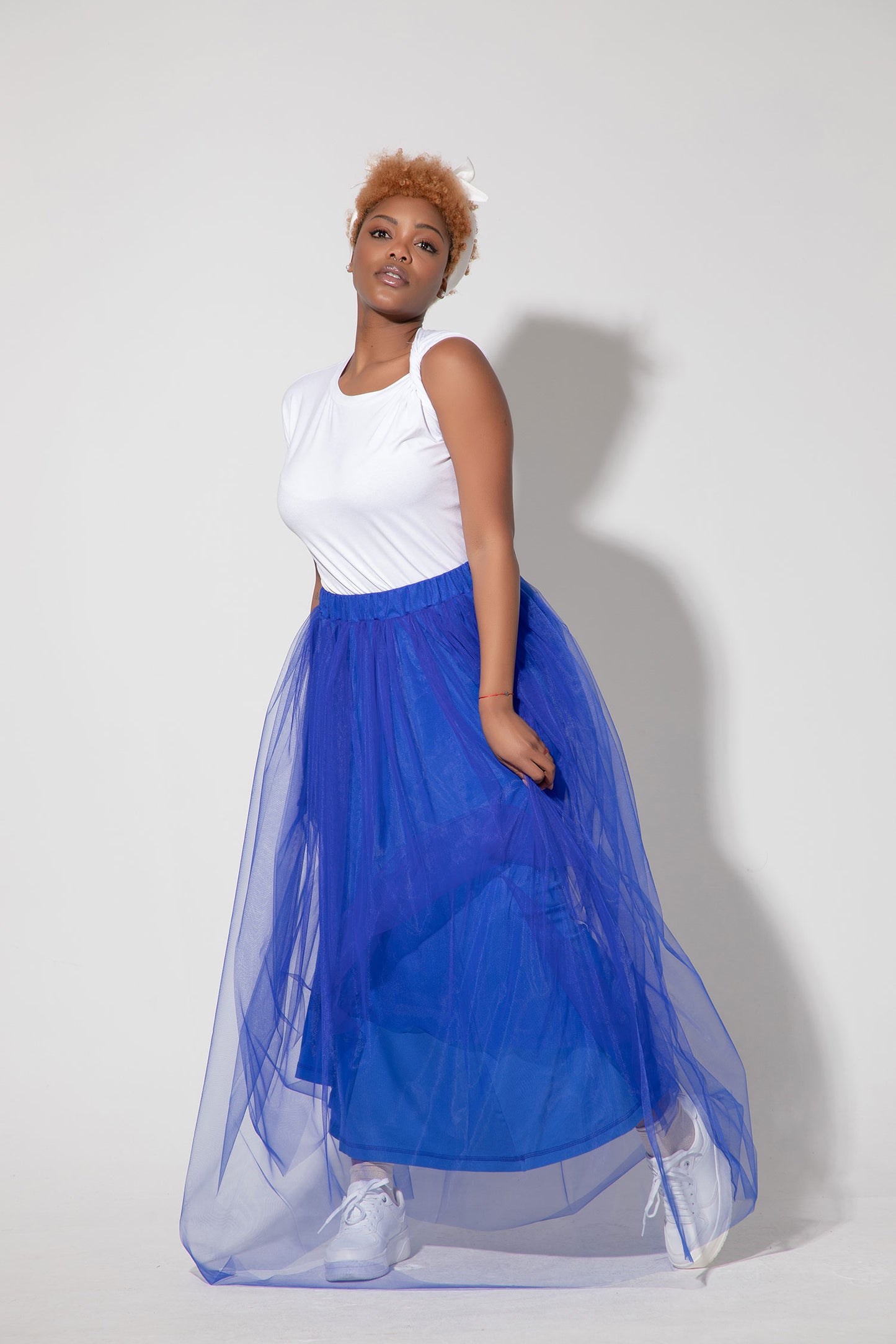 Tulle Maxi Skirt - AMORA