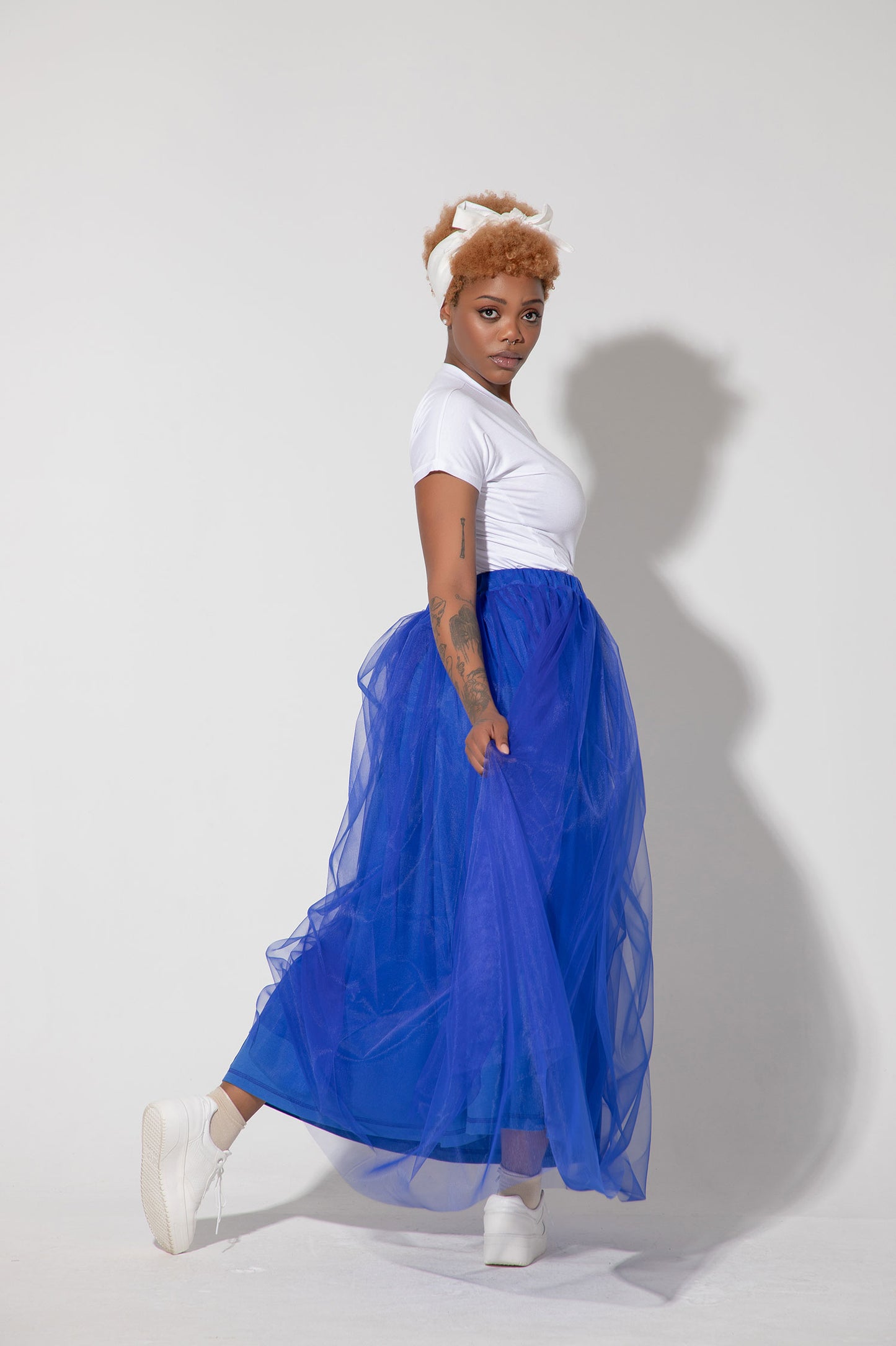Tulle Maxi Skirt - AMORA