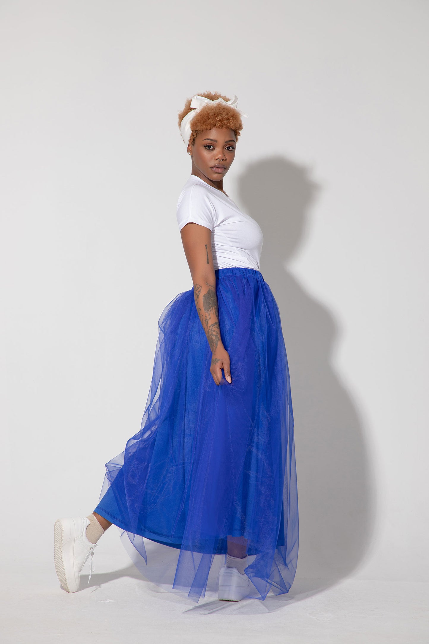 Tulle Maxi Skirt - AMORA