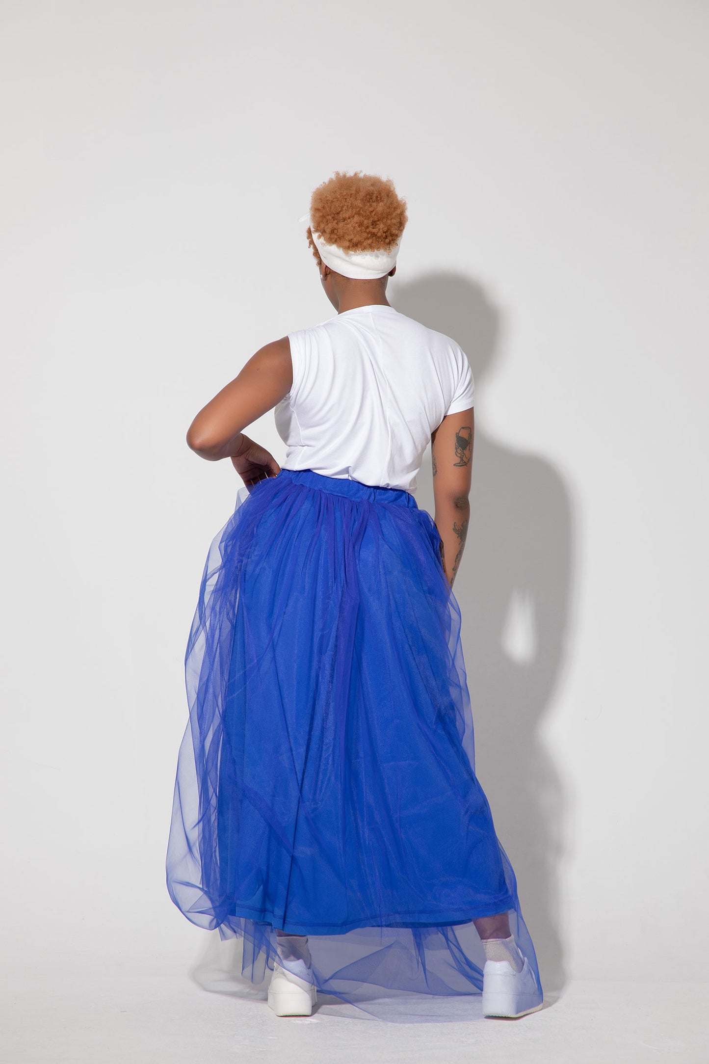 Tulle Maxi Skirt - AMORA