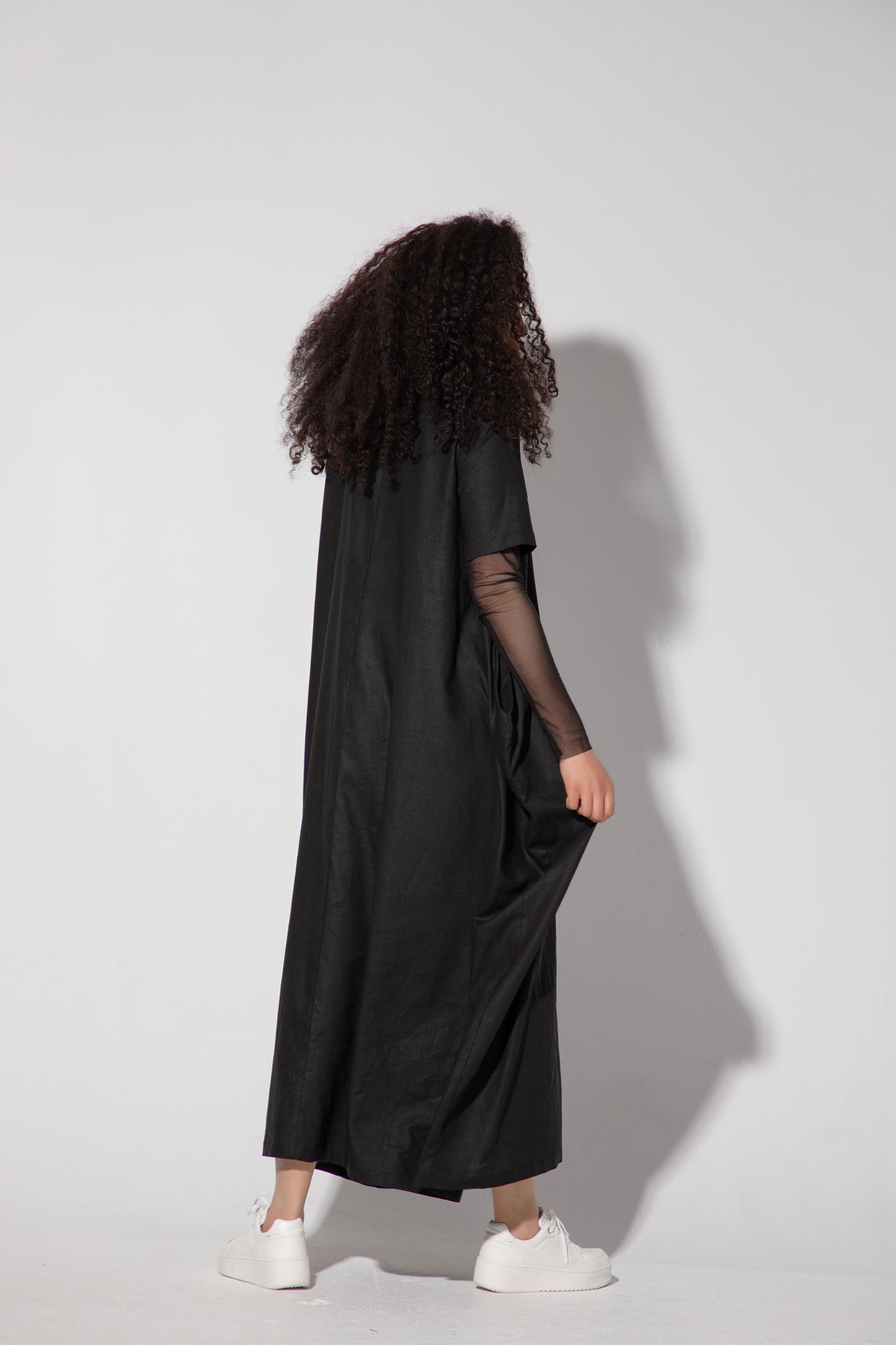 Maxi Linen Dress - NARISSA
