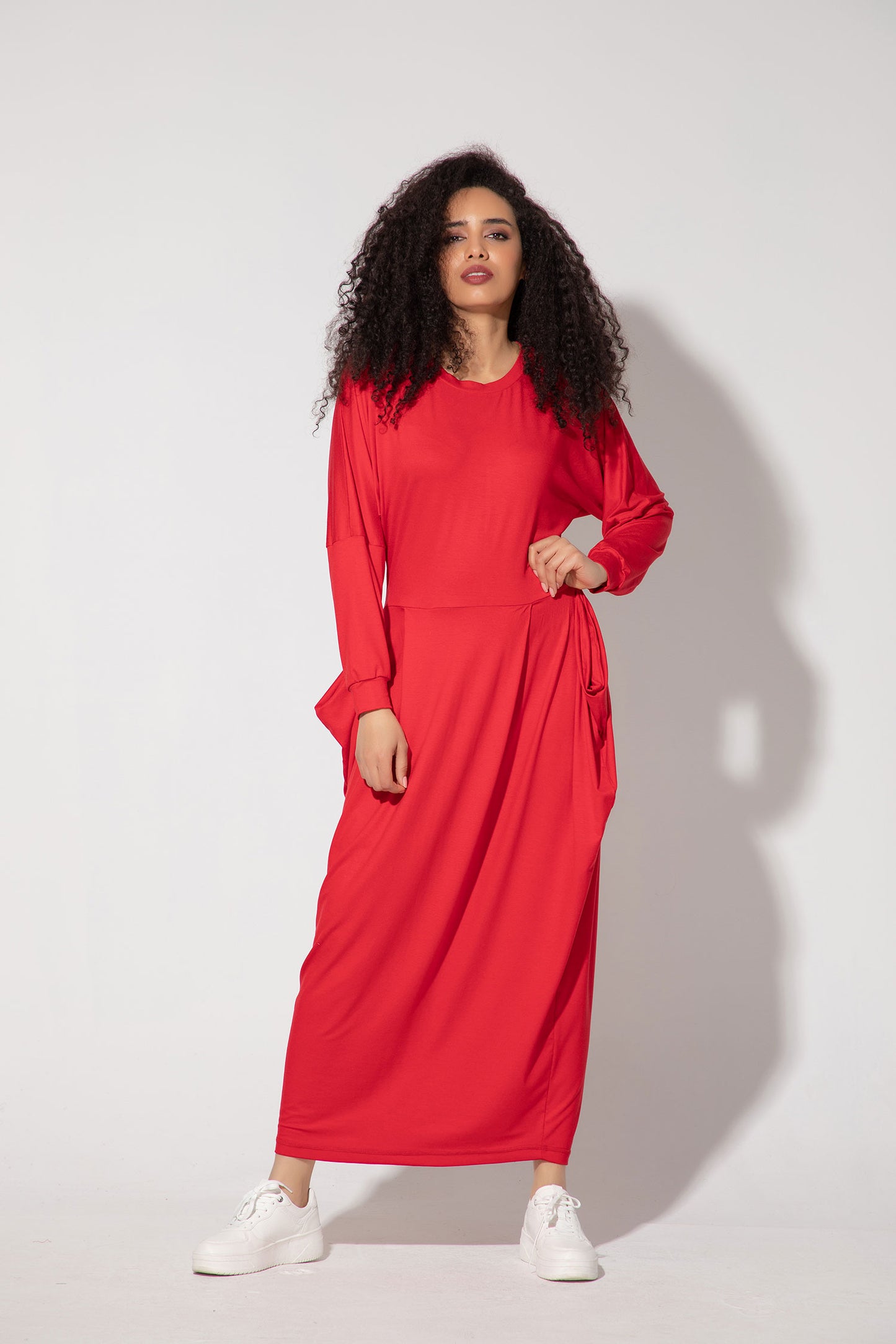 Artistic Viscose Dress - MEDORA