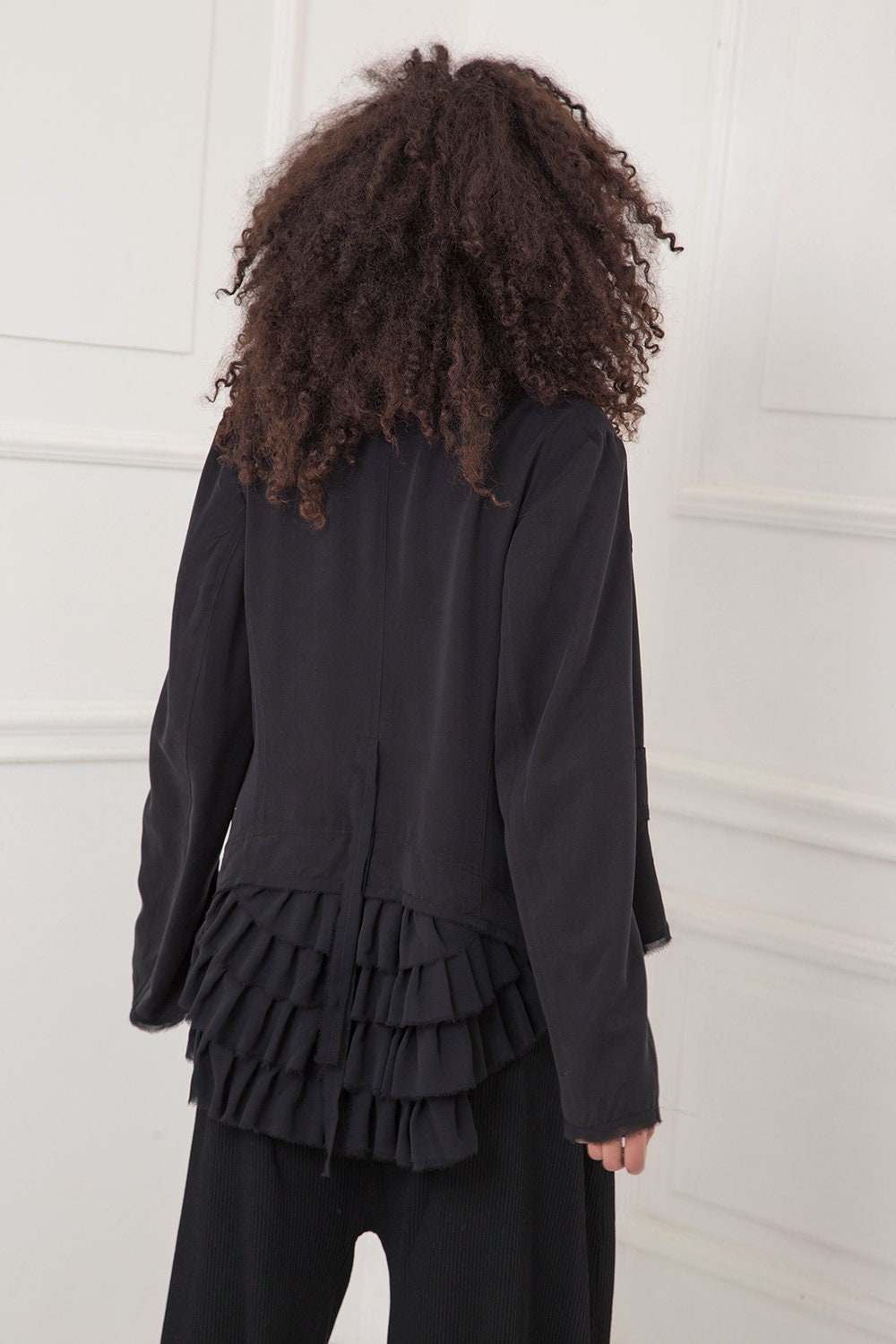 Asymmetrical soft blazer- ASHTA