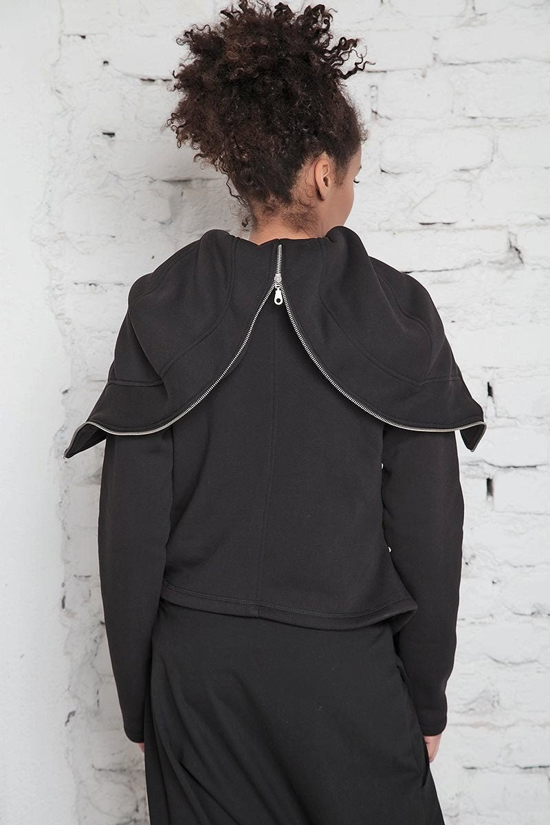 Asymmetrical sweatshirt - ASUGA