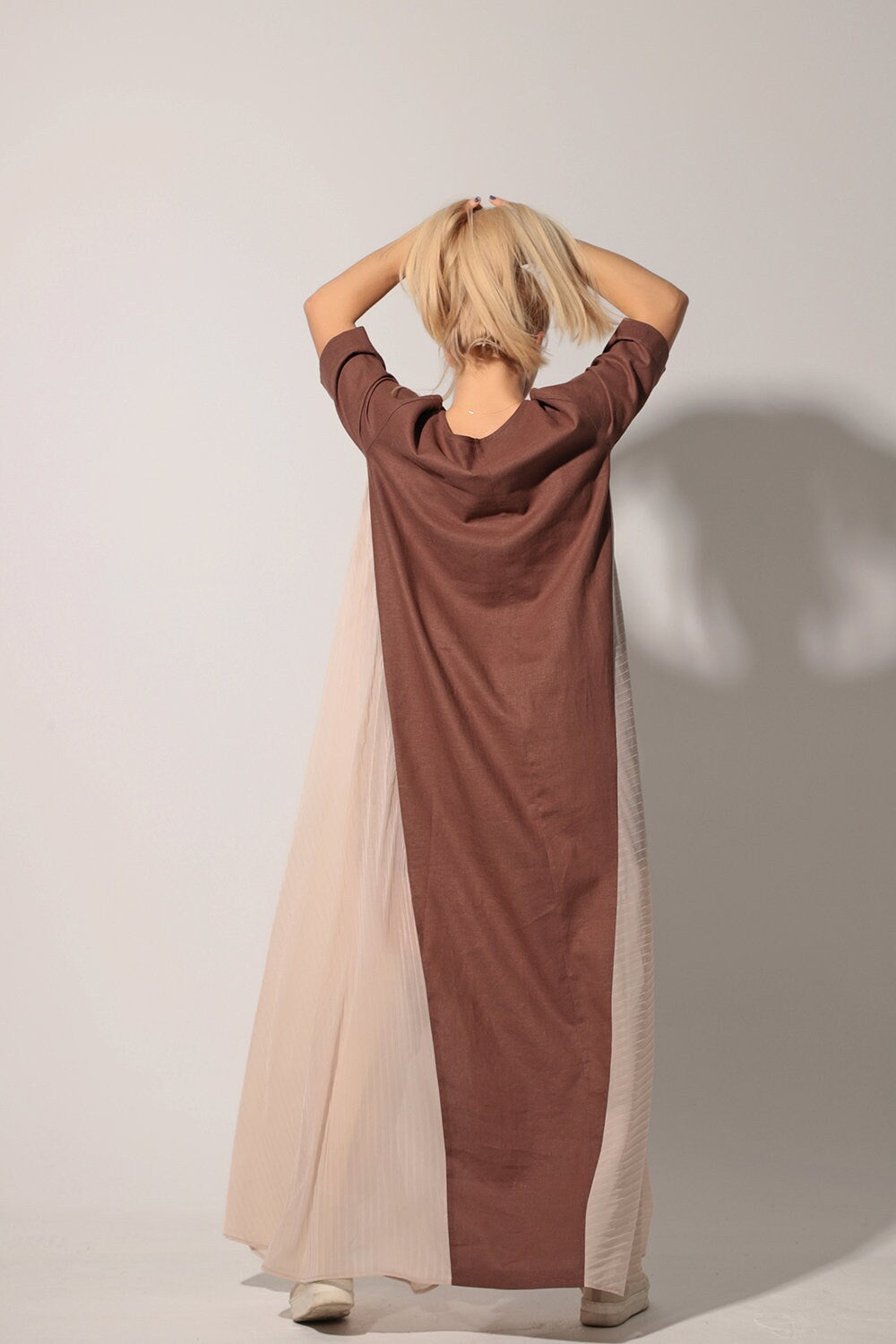 Linen maxi dress AIKA