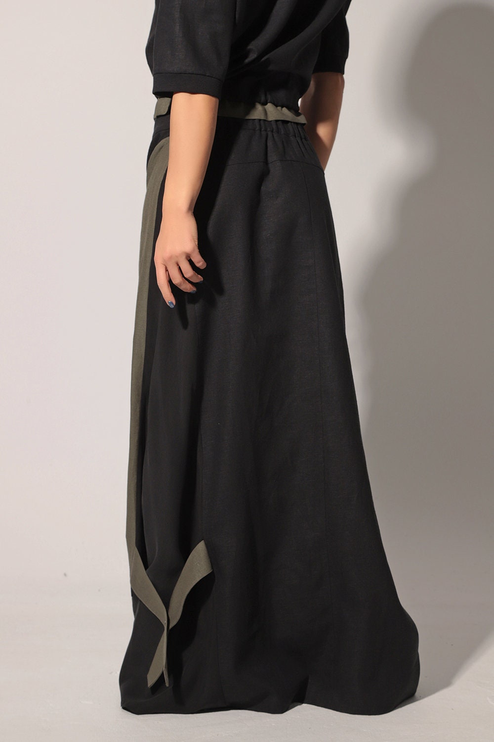 Maxi linen skirt - KENGA