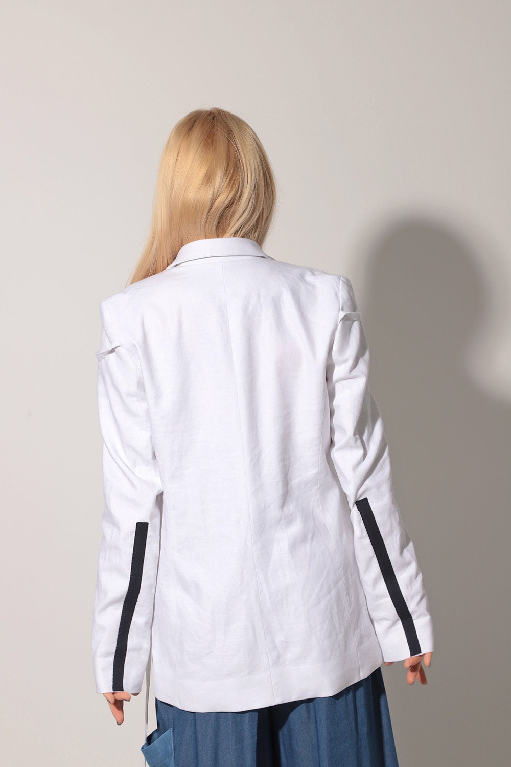 Classic linen blazer - ASATIRA