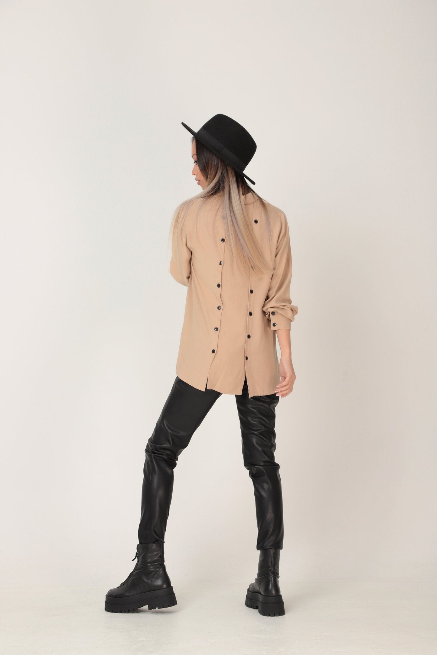 SIKA - Faux leather leggings