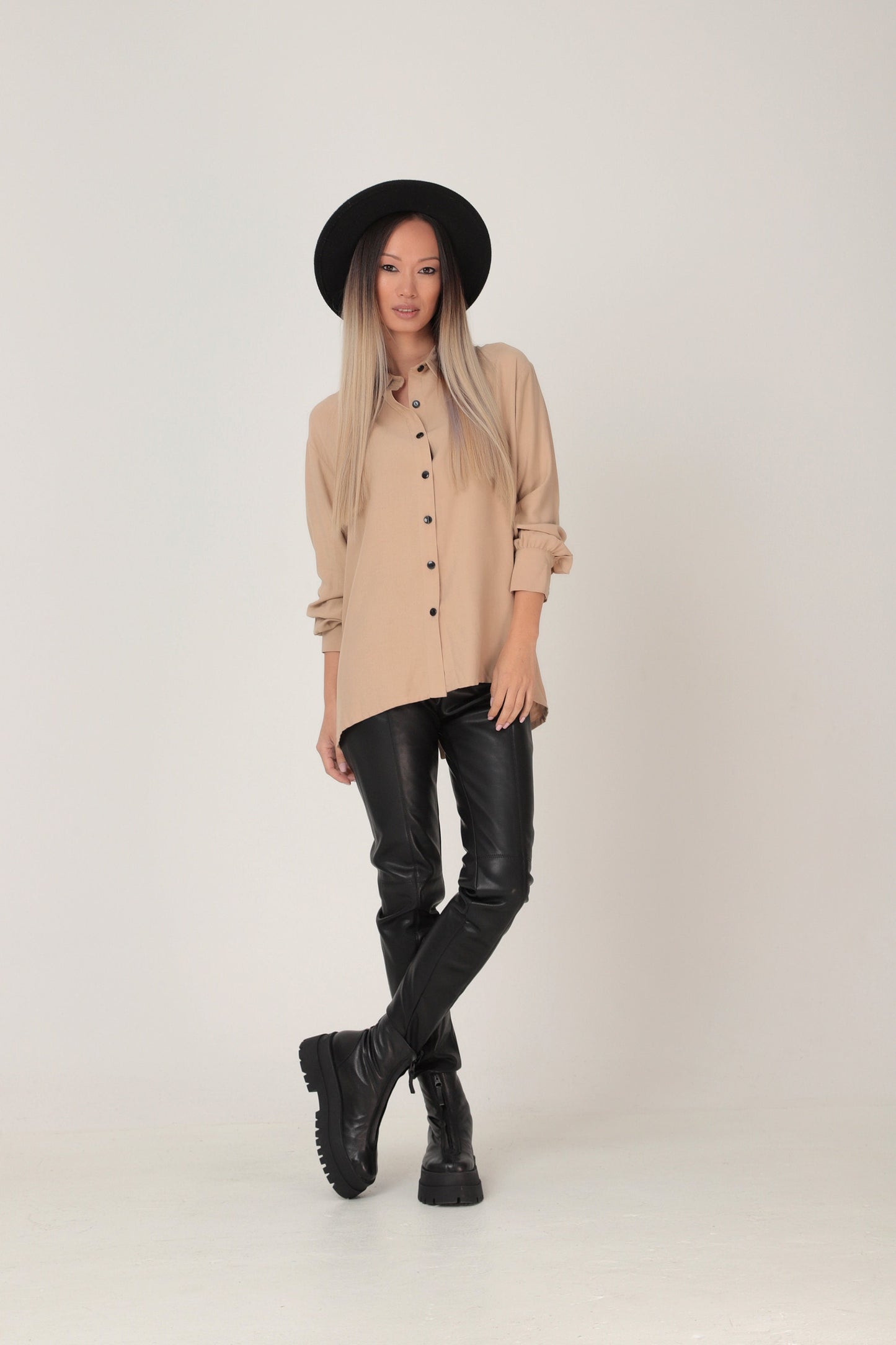 SIKA - Faux leather leggings