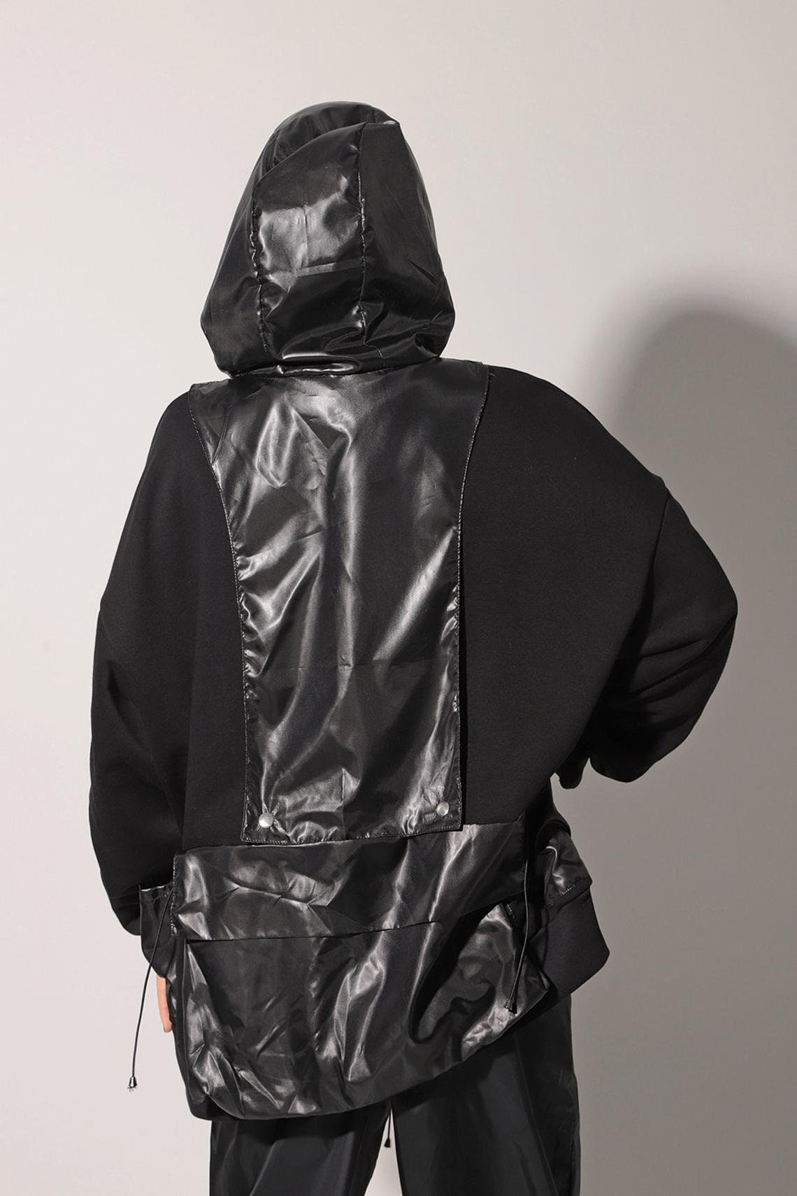 Black oversized sweatshirt - NOUSHIN